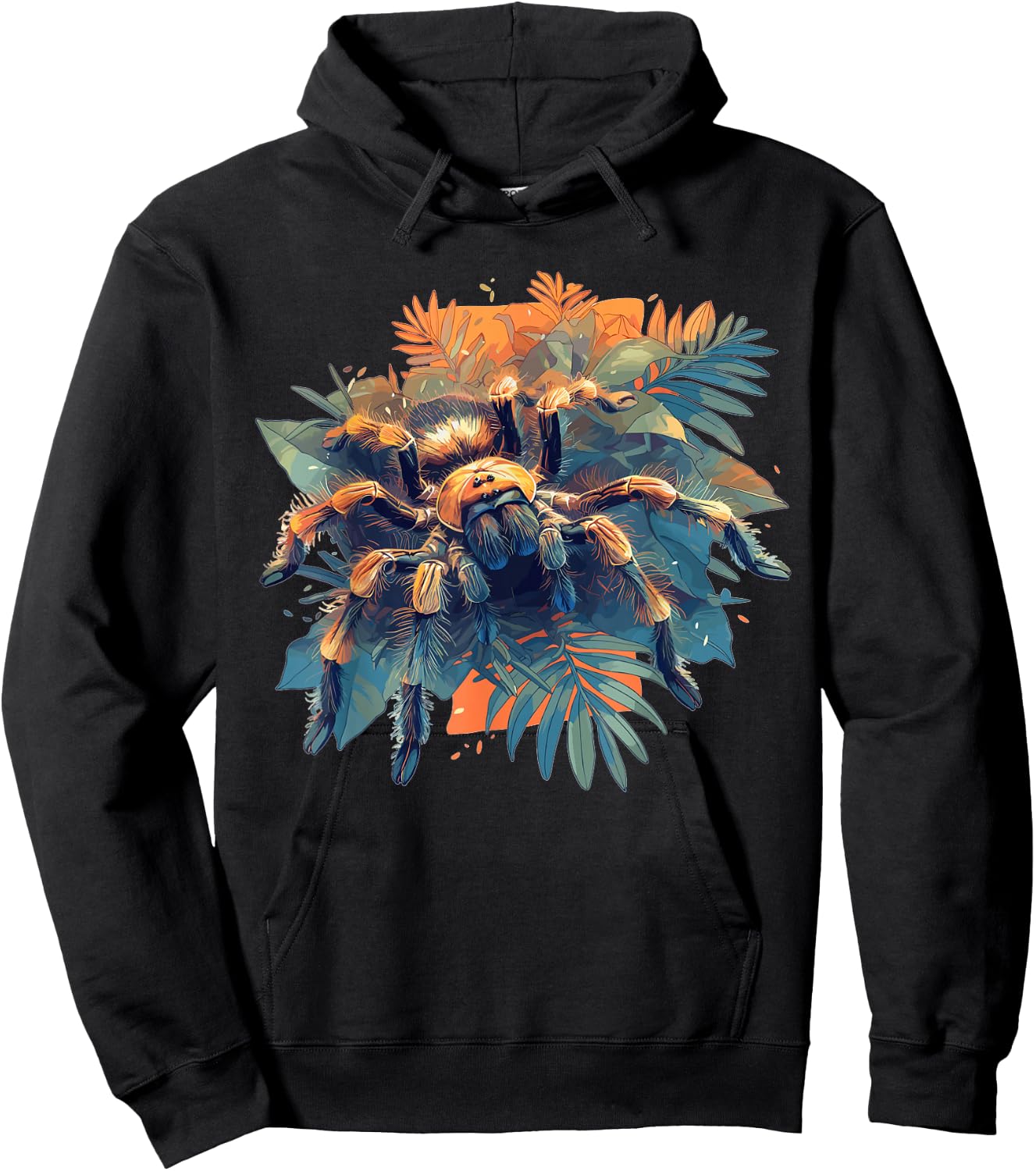 T-Shirt Hoodie - Hoodie | Black