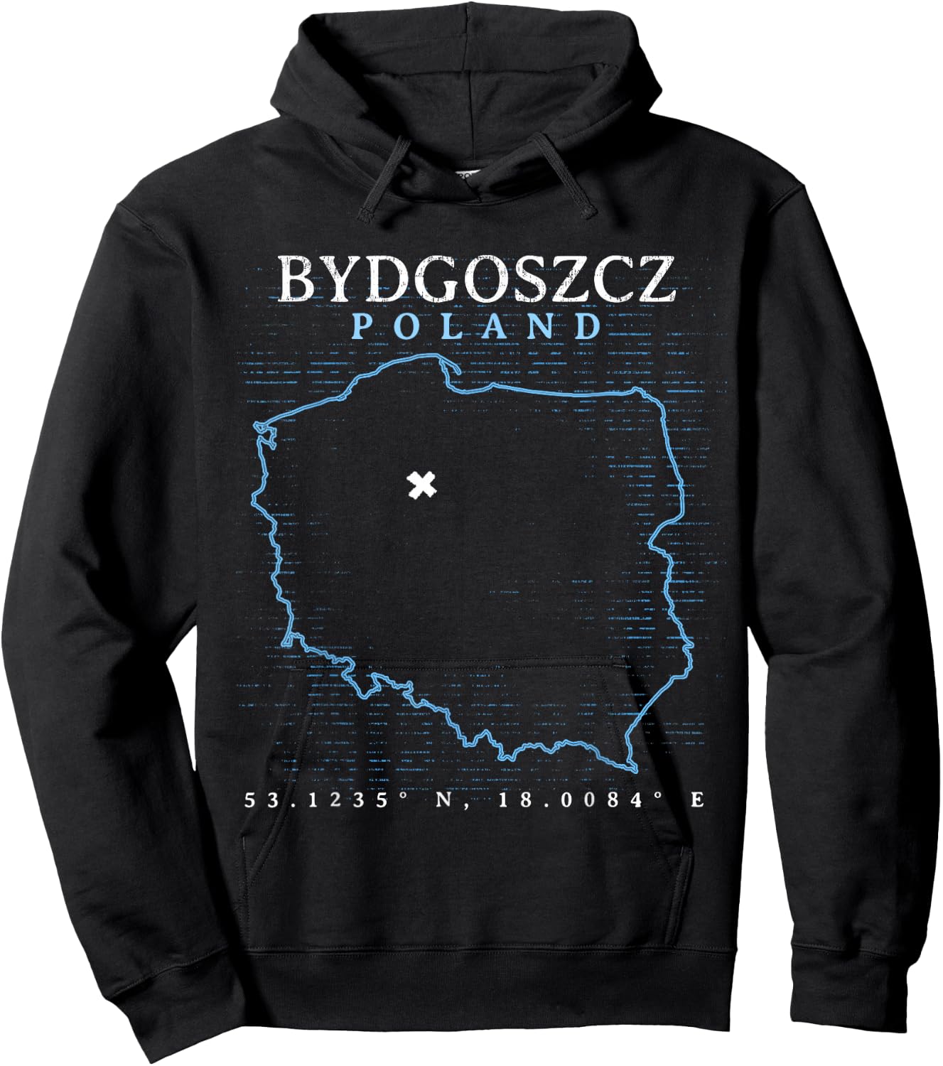 Poland Bydgoszcz Hoodie - Hoodie | Black