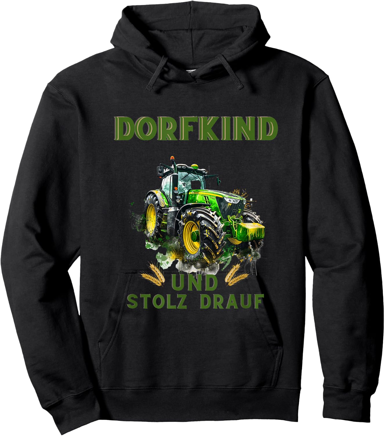 Traktor Deutz für das Dorfkind I Landwirtschaft Kinder Hoodie - Hoodie | Black