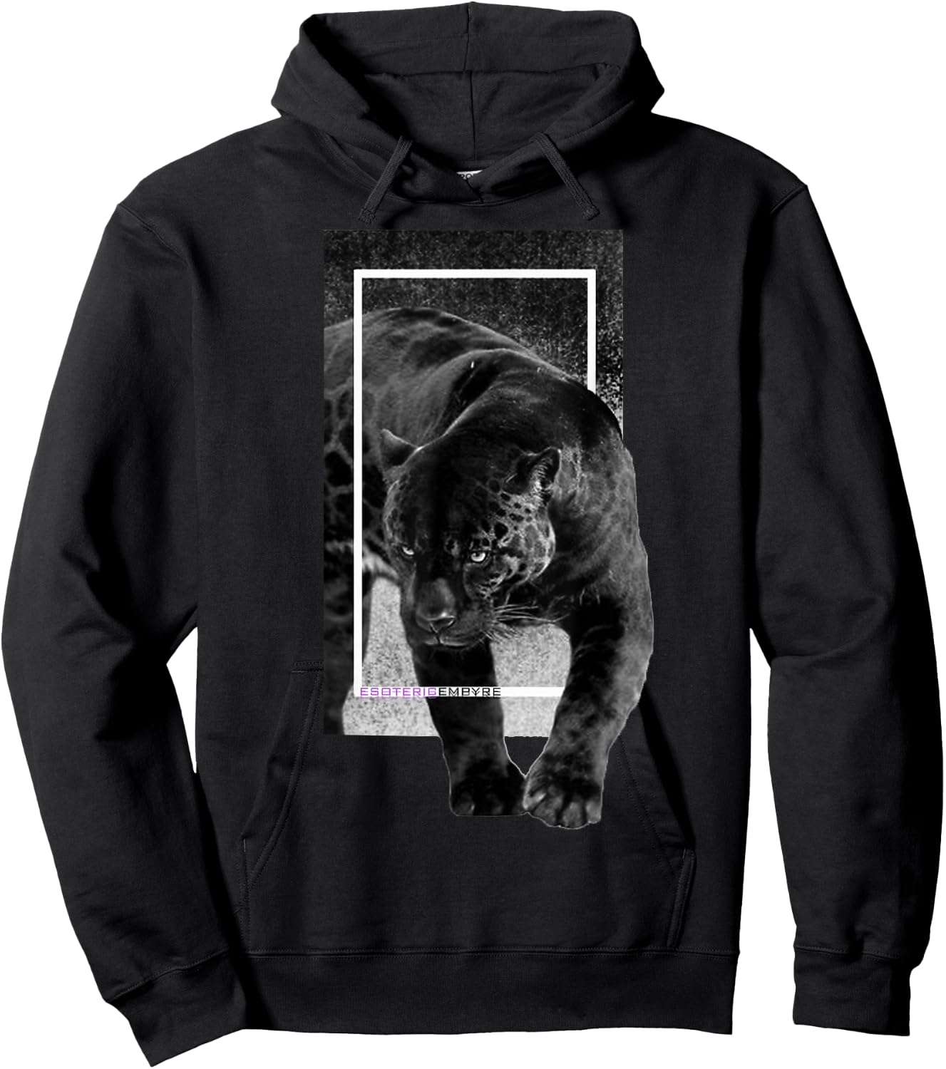 Black Panther Geometric Hoodie - Hoodie | Black