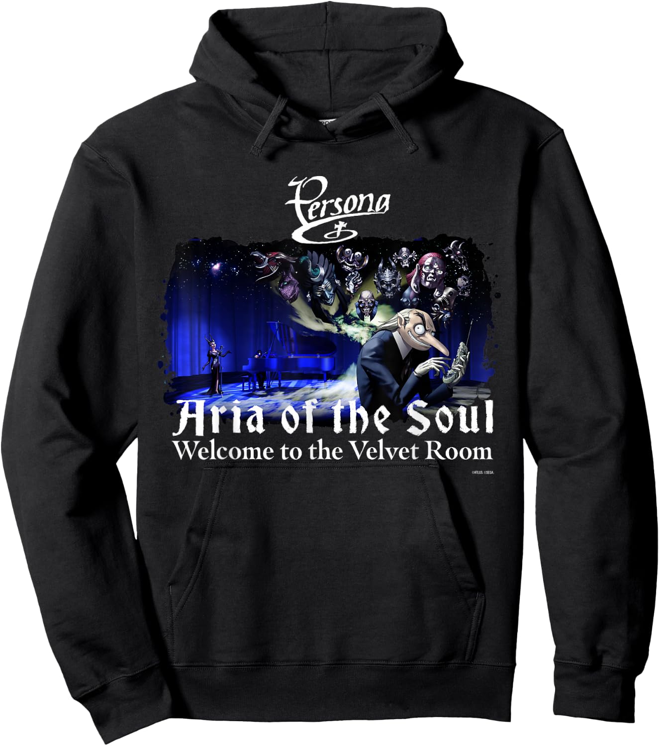 ATLUS Revelations: Persona Welcome to the Velvet Room Hoodie - Hoodie | Black