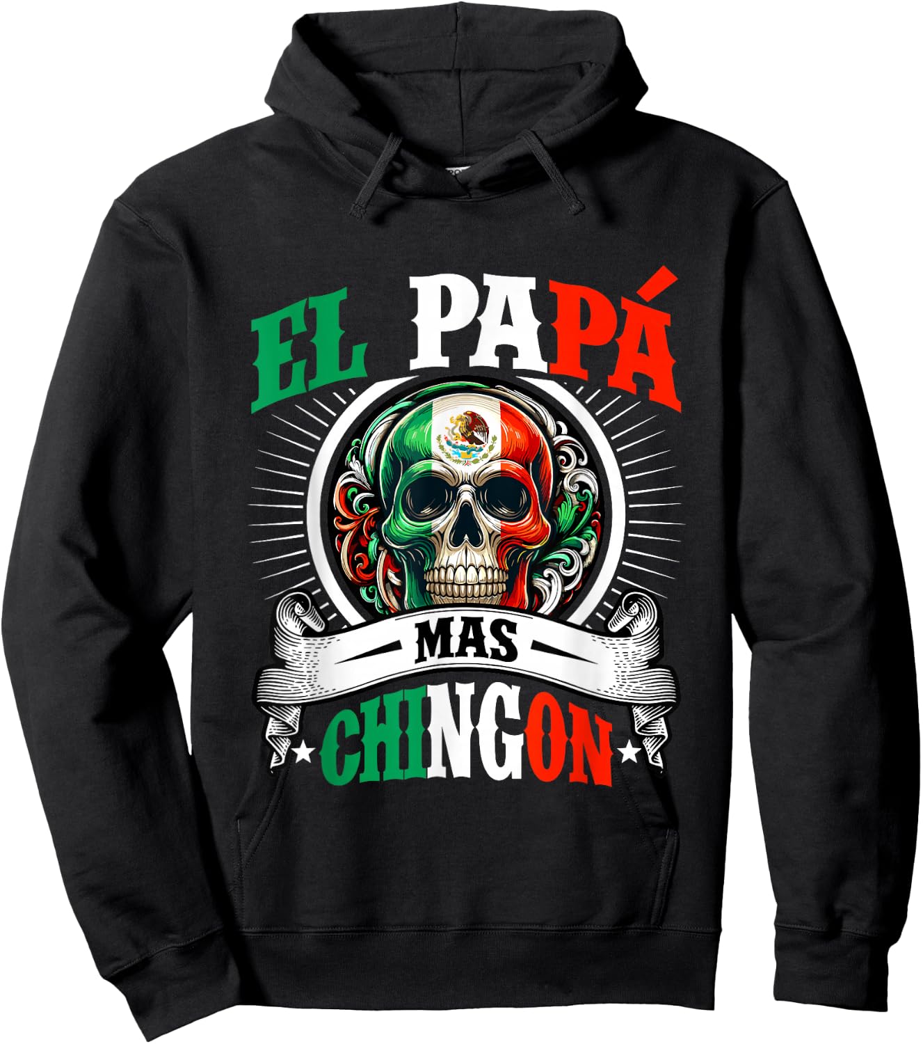 El Papa Mas Chingon Hoodie - Hoodie | Black