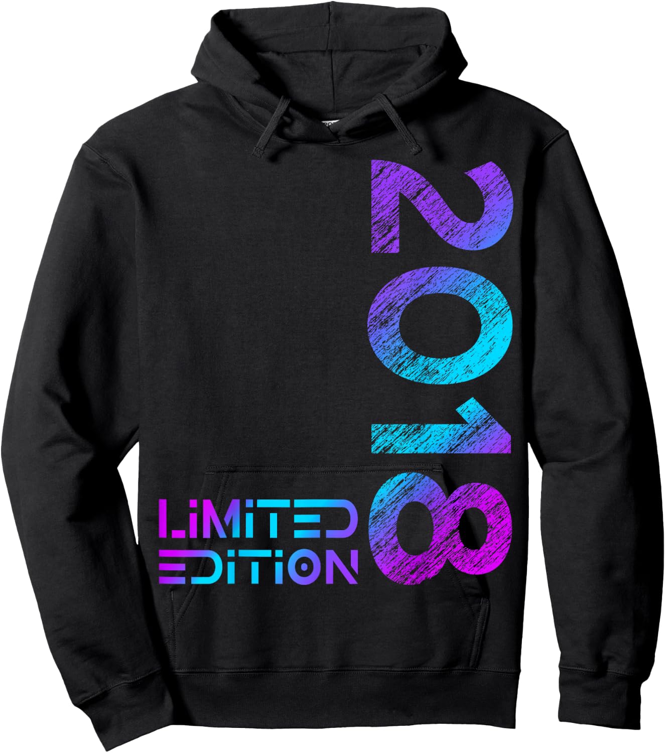 Limited Edition Jahrgang 2018 Junge Mädchen 8. Geburtstag Hoodie - Hoodie | Black