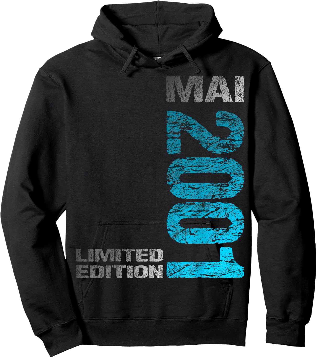 Mai 2001 Mann Frau 25. Geburtstag Limited Edition 25 Hoodie - Hoodie | Black