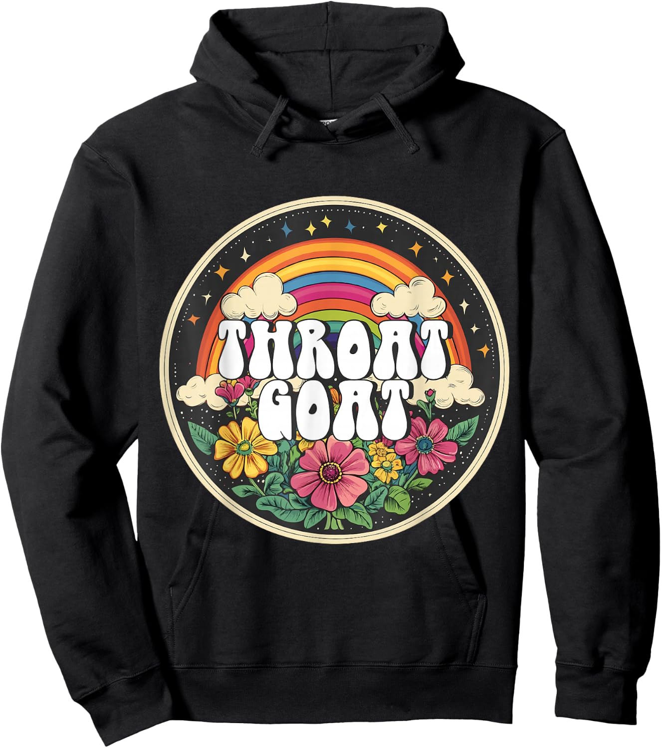 Inappropriate Throat Goat Embarrassing Adult Humor Hoodie - Hoodie | Black