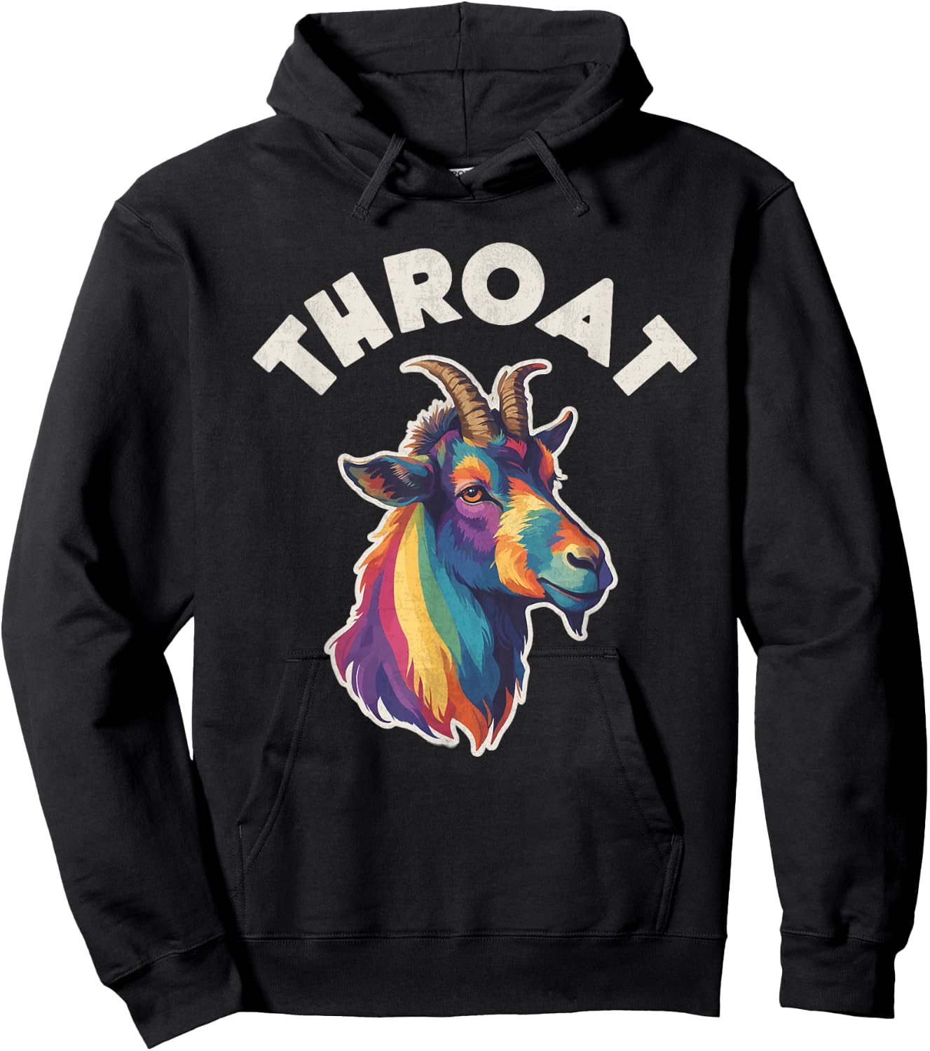 Throat Goat LGBT Lesbian Gay Pride Hoodie - Hoodie | Black