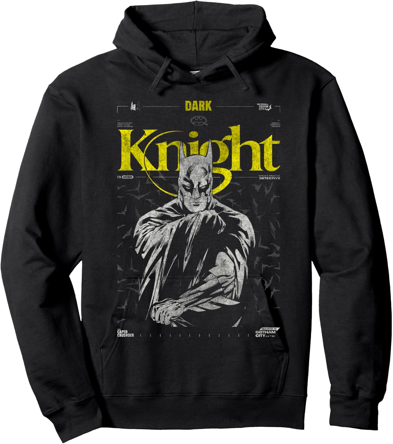Batman Dark Knight Comic 85th Anniversary Hoodie - Hoodie | Black