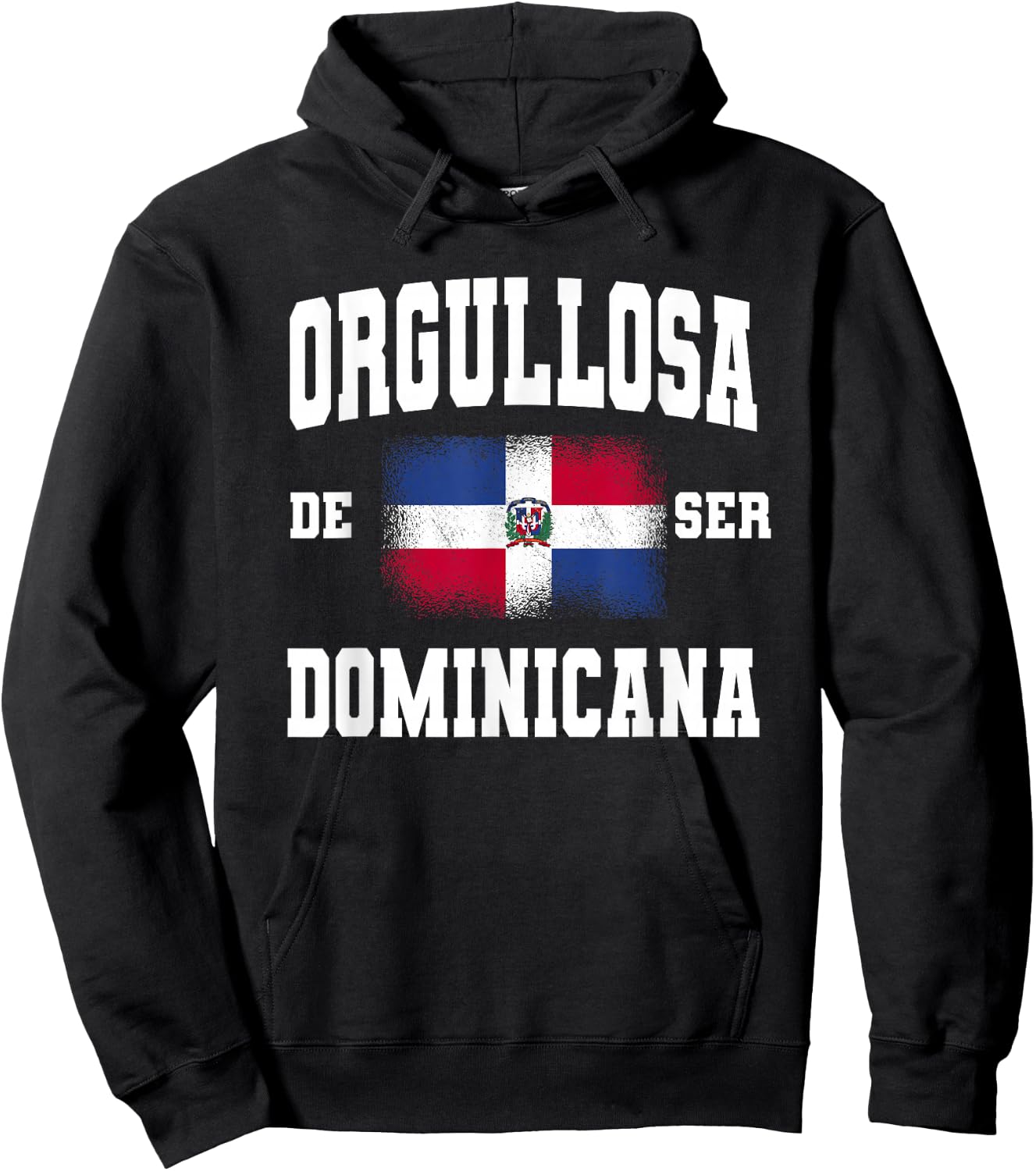 Orgullosa De Ser Dominicana est fière d'être dominicaine pour les femmes Hoodie - Hoodie | Black