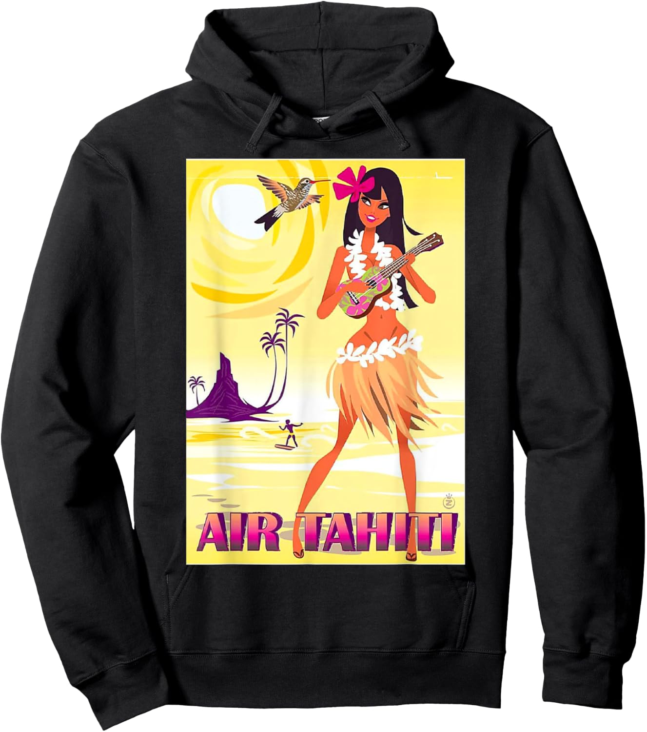 Air Tahiti Hoodie - Hoodie | Black