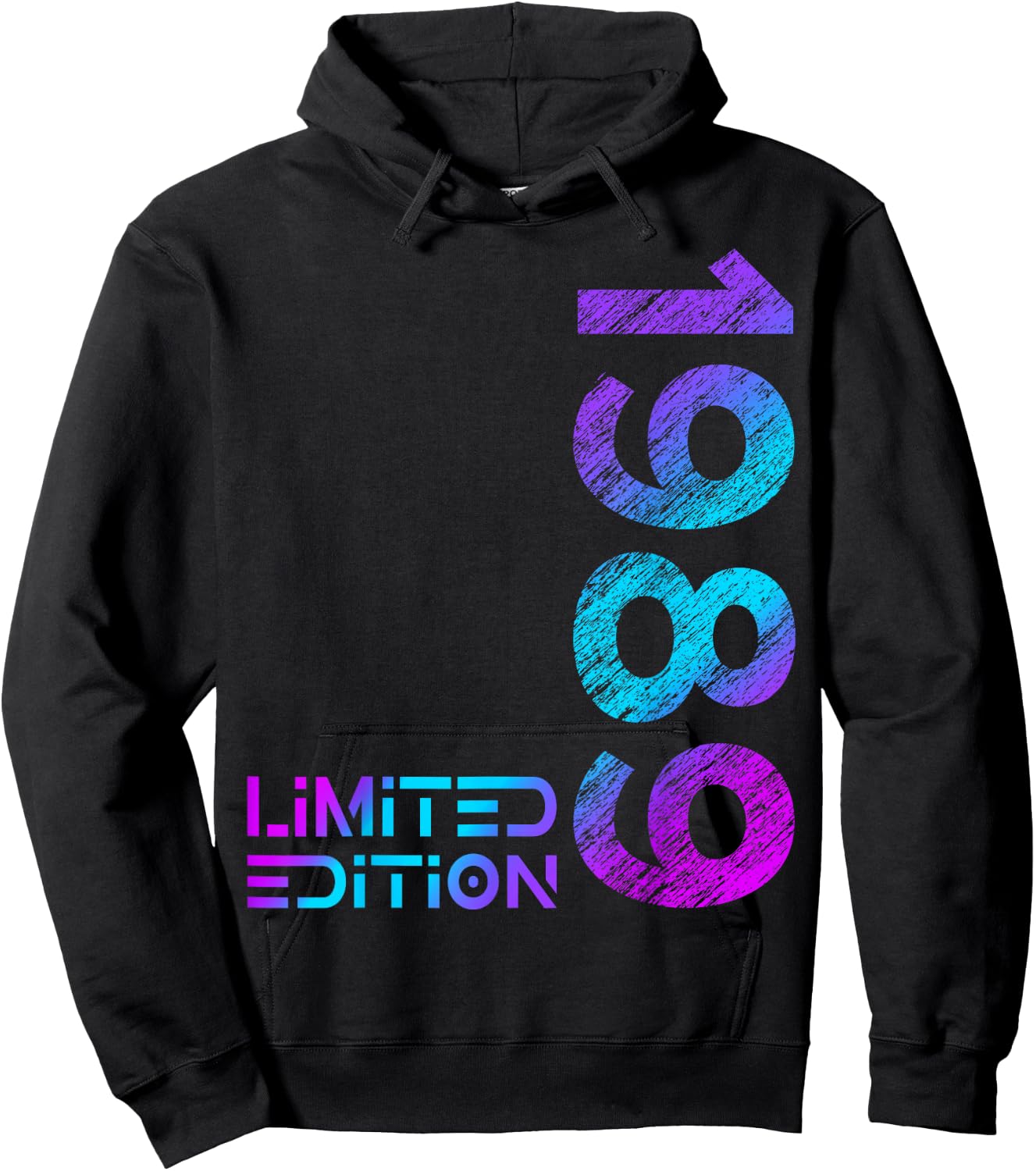 37. Geburtstag Limited Edition Jahrgang 1989 Mann Frau Hoodie - Hoodie | Black