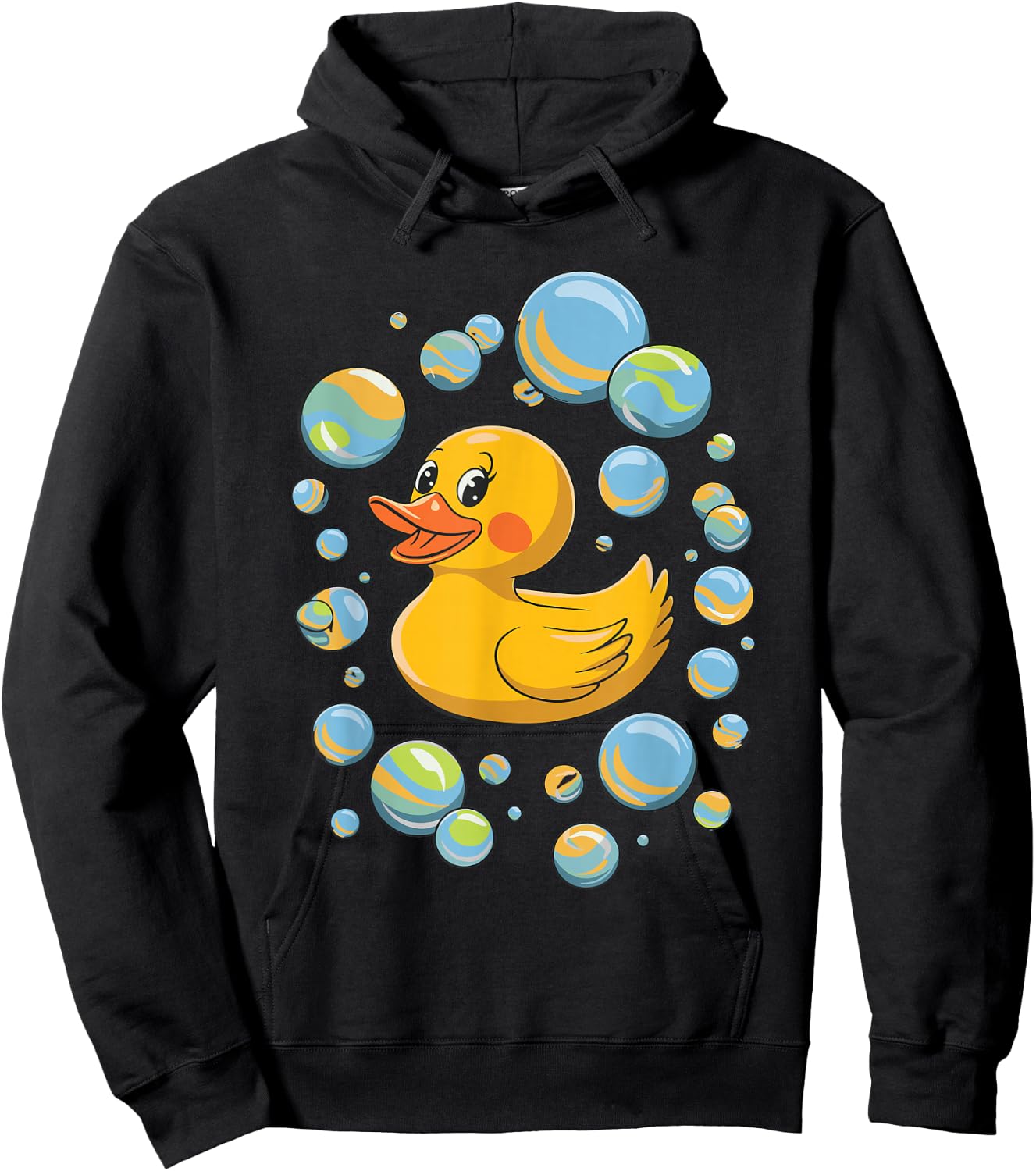 Rubber Duck Bubbles Hoodie - Hoodie | Black