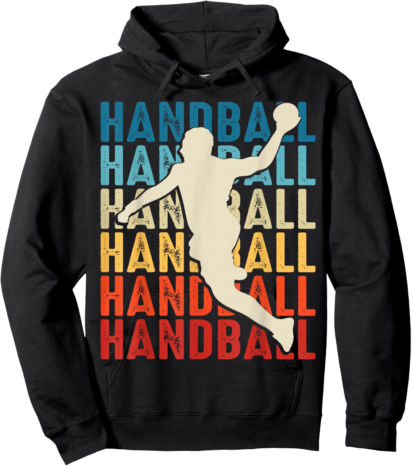 Handball Player Handball France Child Boy Funny Hoodie - Hoodie | Black