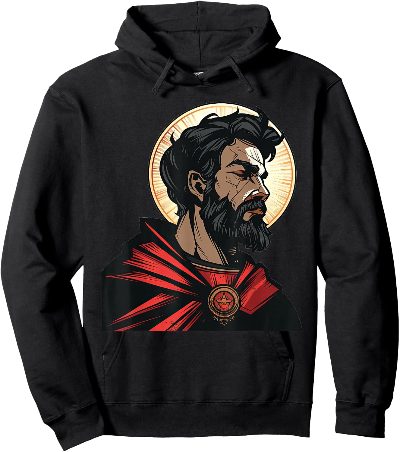 Saint Augustine Of Hippo As A Superhero Hoodie - Hoodie | Black