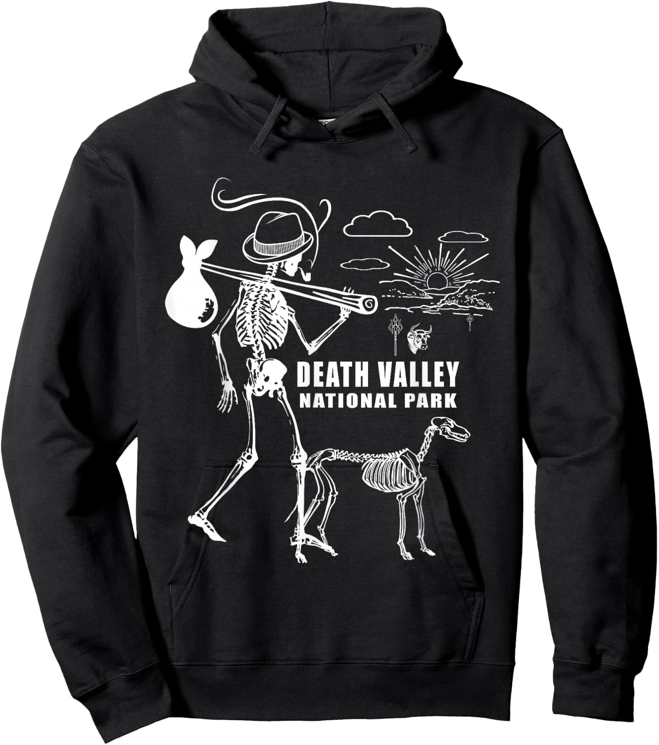 California Death Valley National Park Hoodie - Hoodie | Black