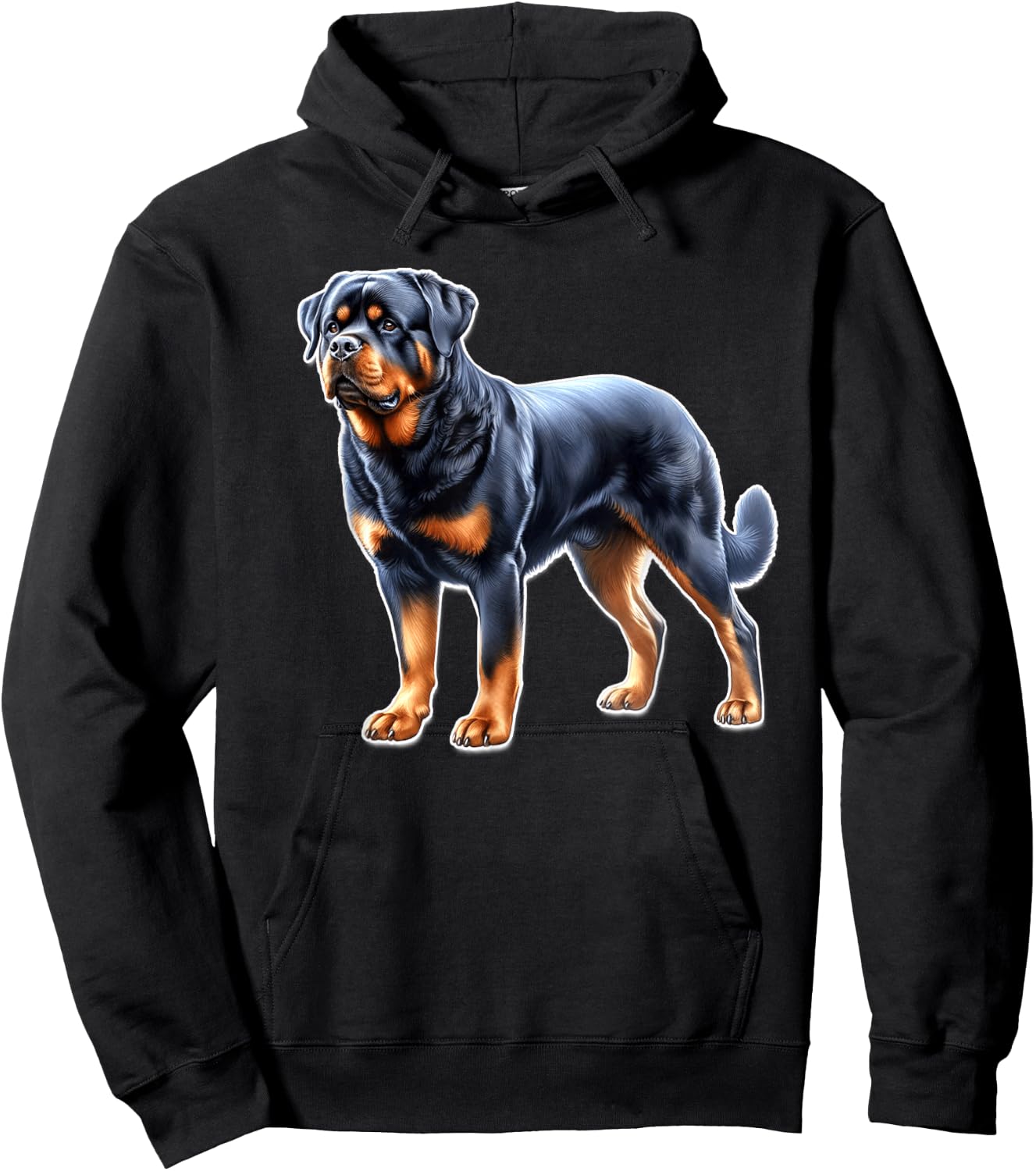 Rottweiler Dog Hoodie - Hoodie | Black