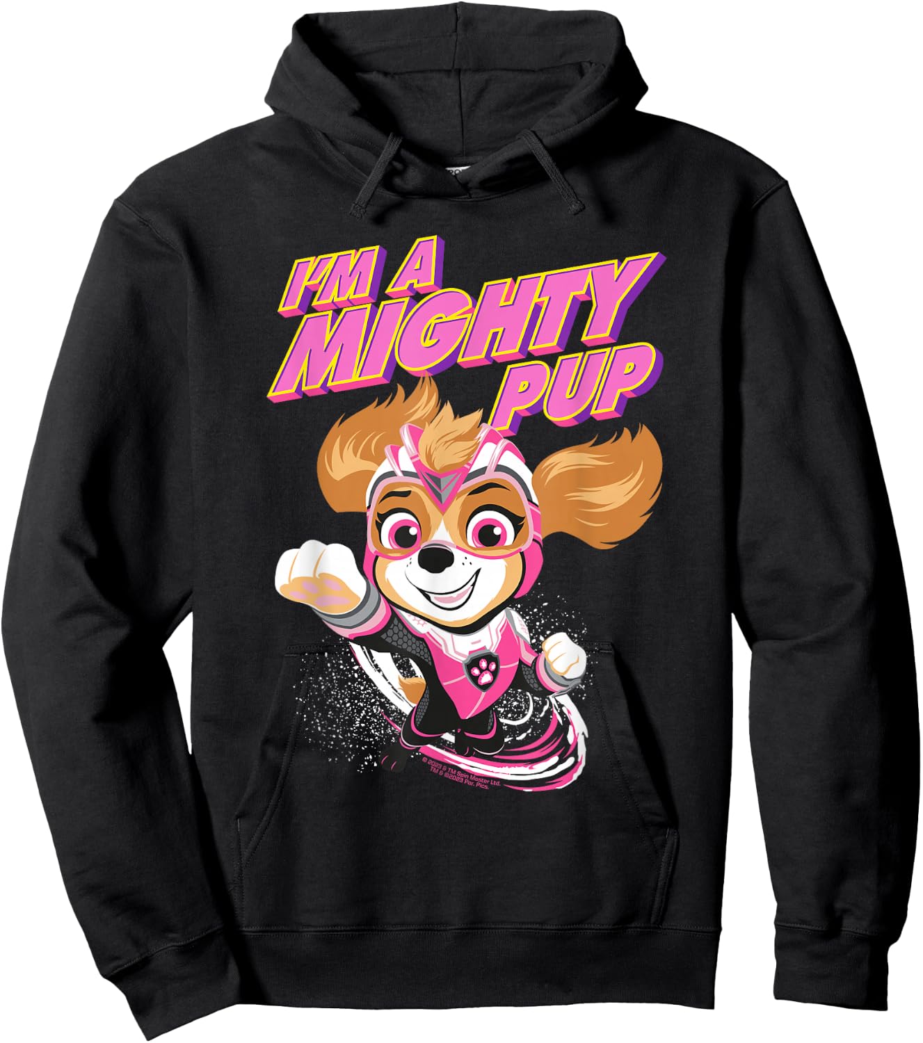 PAW Patrol: The Mighty Movie Skye Is A Mighty Pup , black Hoodie - Hoodie | Black