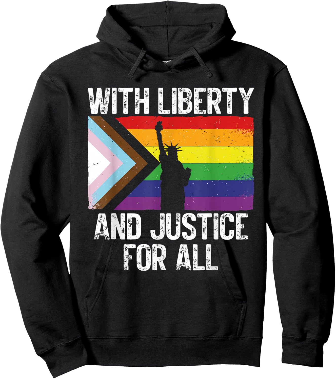 LGBTQ Trans Gay Hoodie - Hoodie | Black
