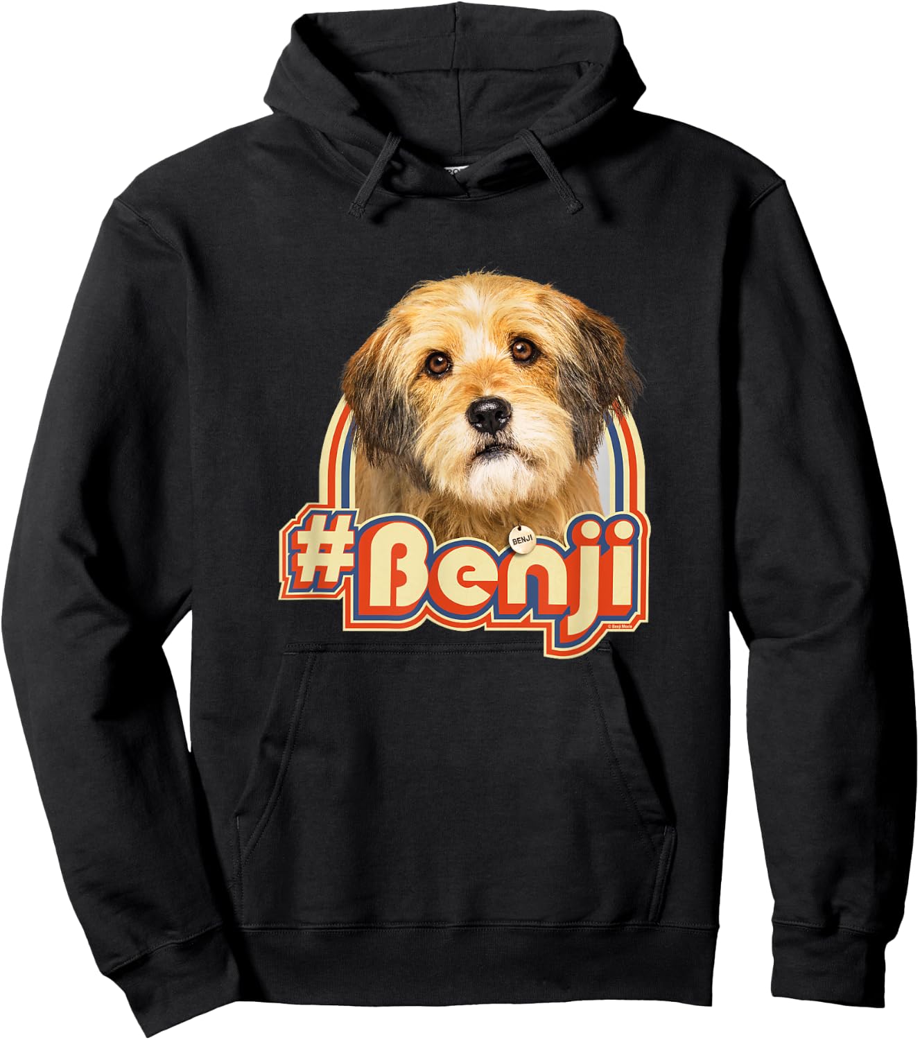 Benji The Dog Hashtag Hoodie - Hoodie | Black