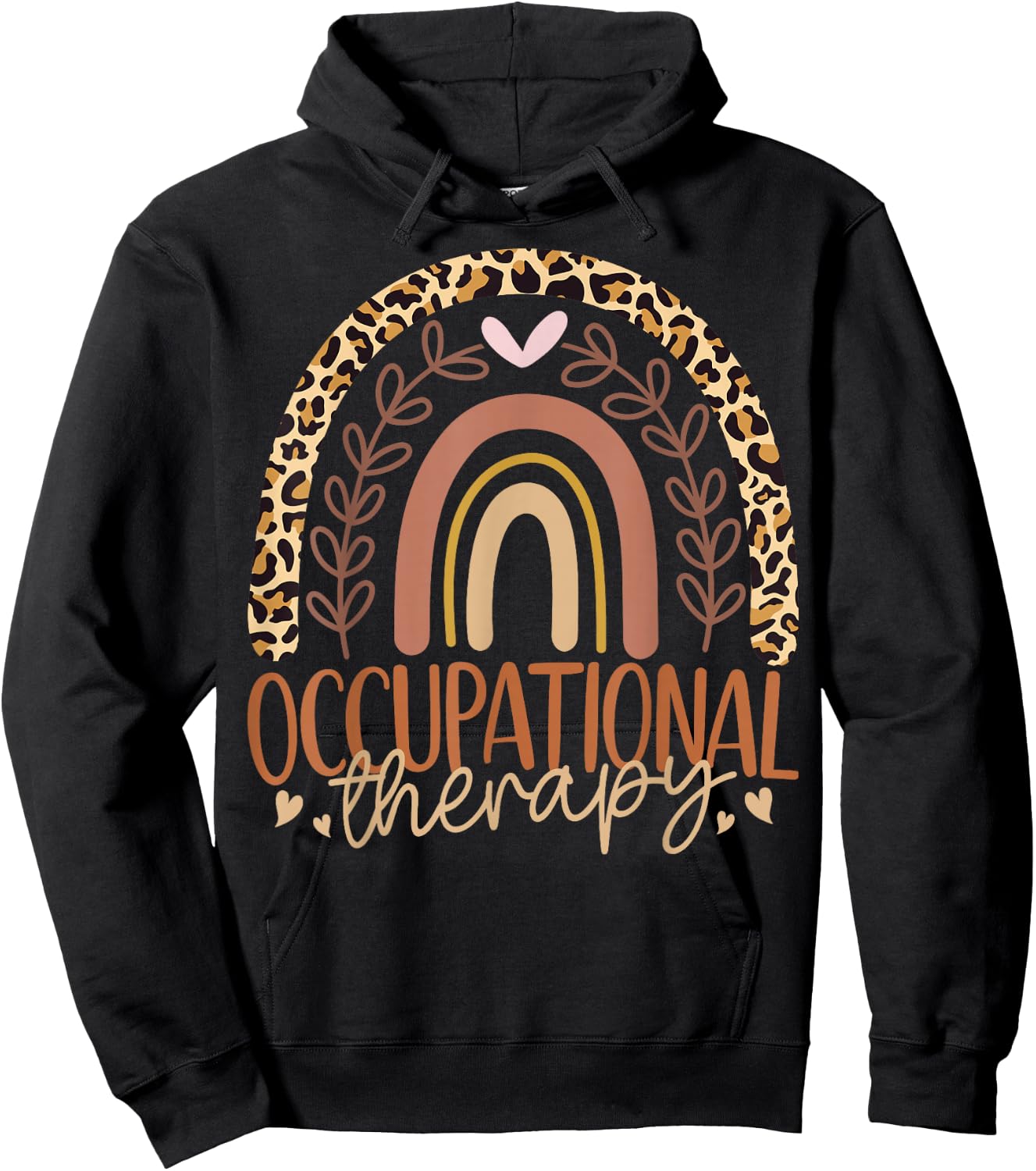 Occupational Therapy - Rainbow OT Occupational Therapist Hoodie - Hoodie | Black