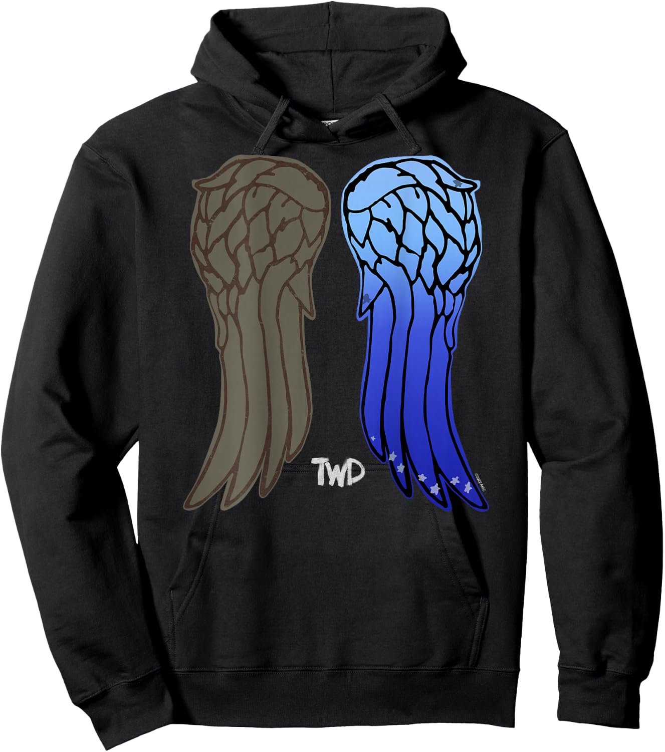 The Walking Dead Daryl Dixon New Wings , black Hoodie - Hoodie | Black