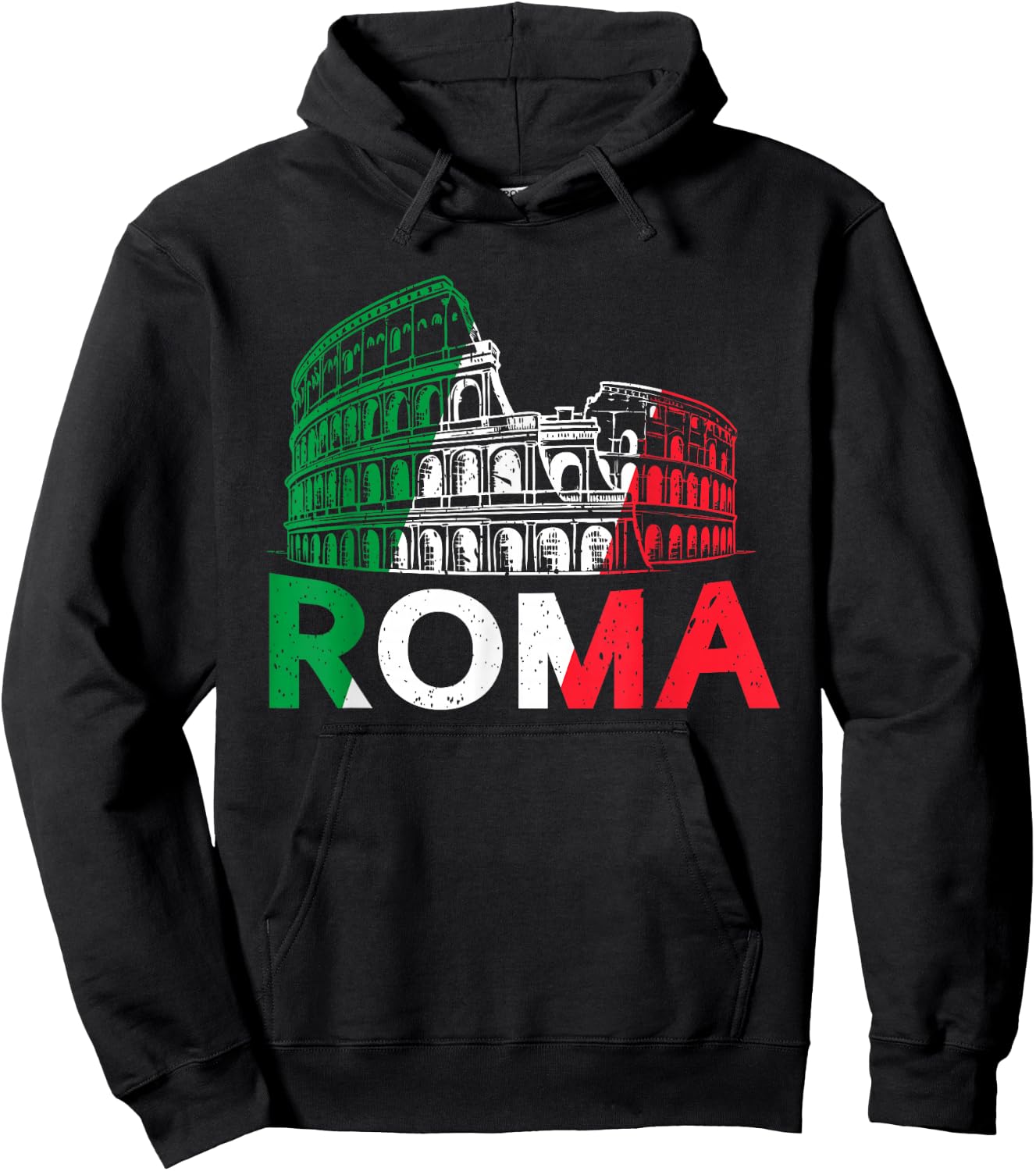 Roma Rome Italie Italie Hoodie - Hoodie | Black