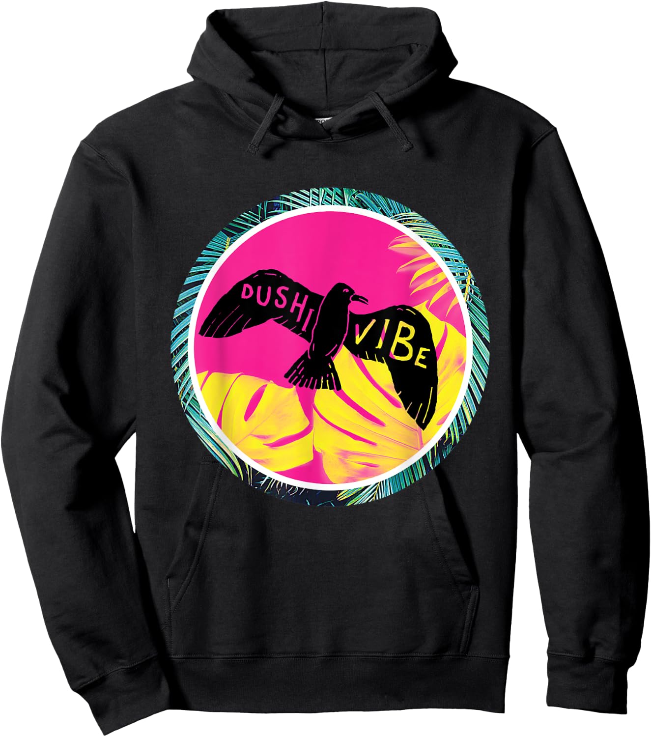 Aruba One Happy Island - Aruba Dushi Vibe Hoodie - Hoodie | Black