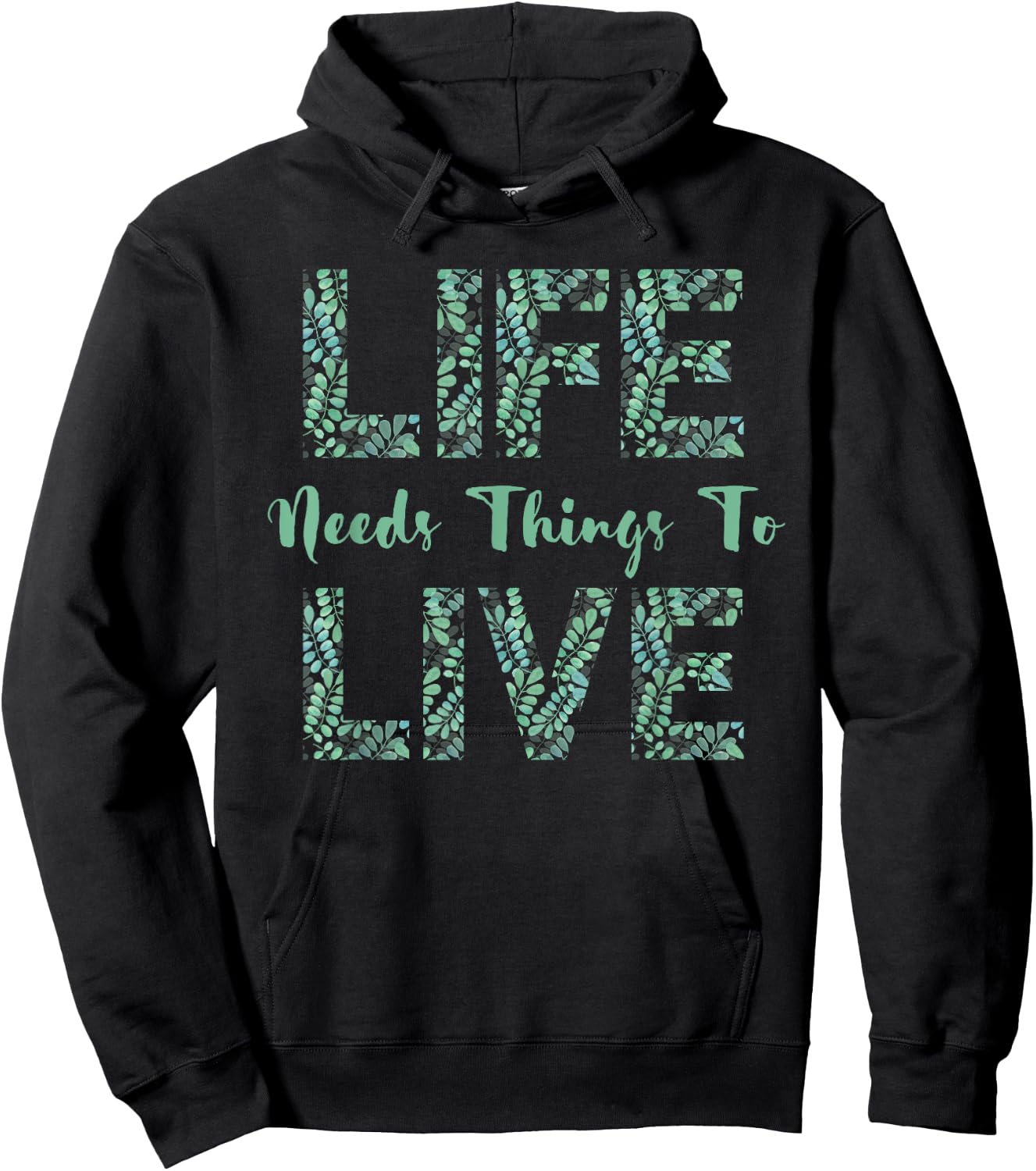 Life Needs Things To Live - Critical Percy Vox Machina Role Hoodie - Hoodie | Black