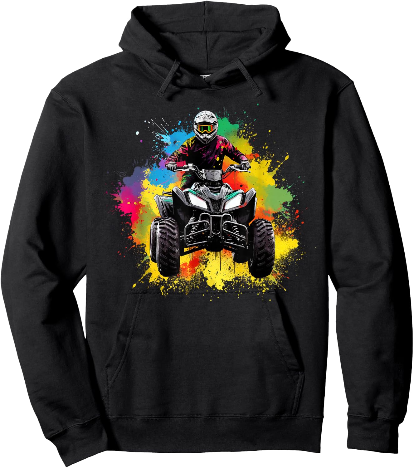 Cooles Quad für Dirtbiker Jungen und Mädchen Hoodie - Hoodie | Black