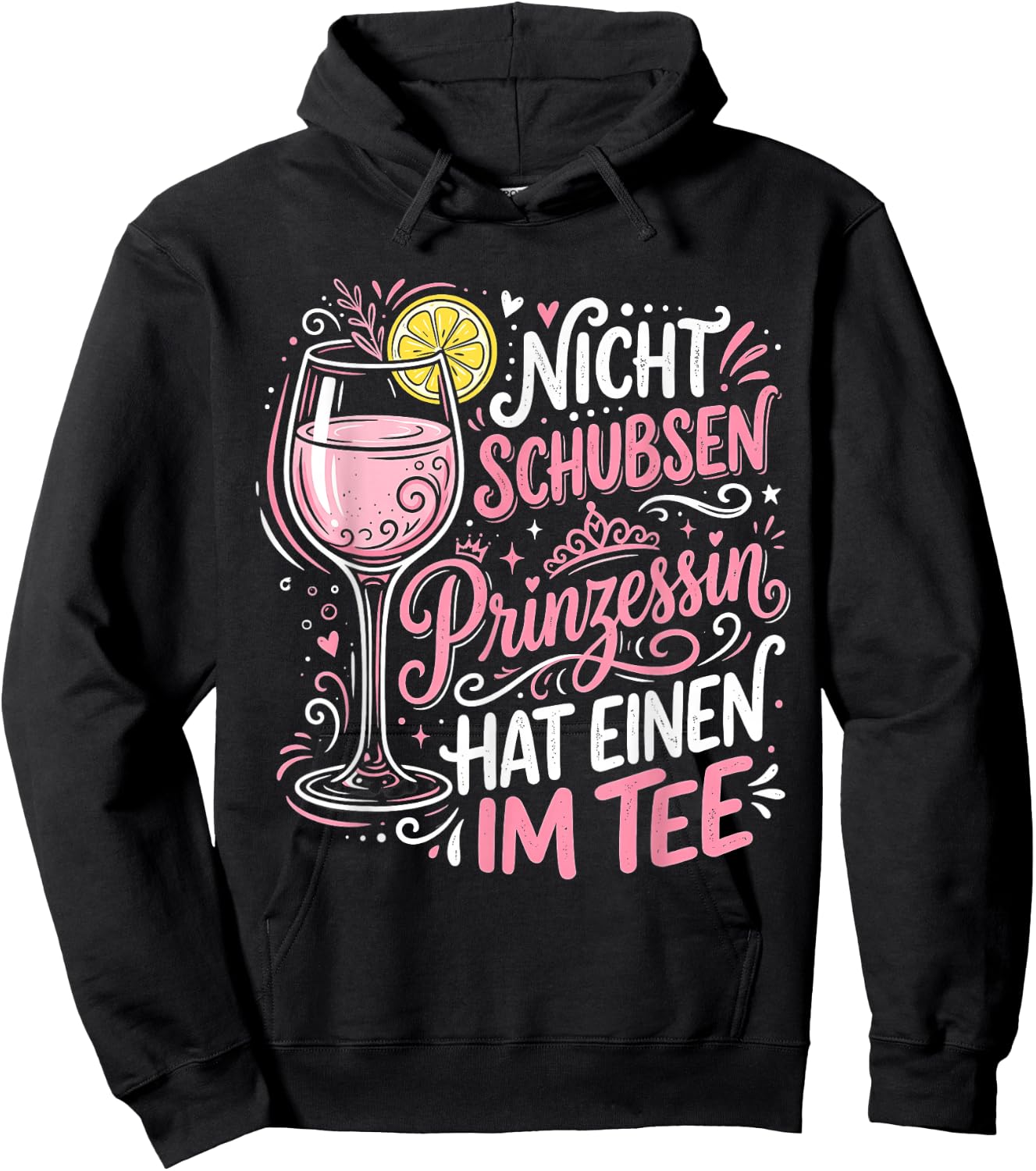 Nicht Schubsen Prinzessin Hat Einen Im Hoodie - Hoodie | Black