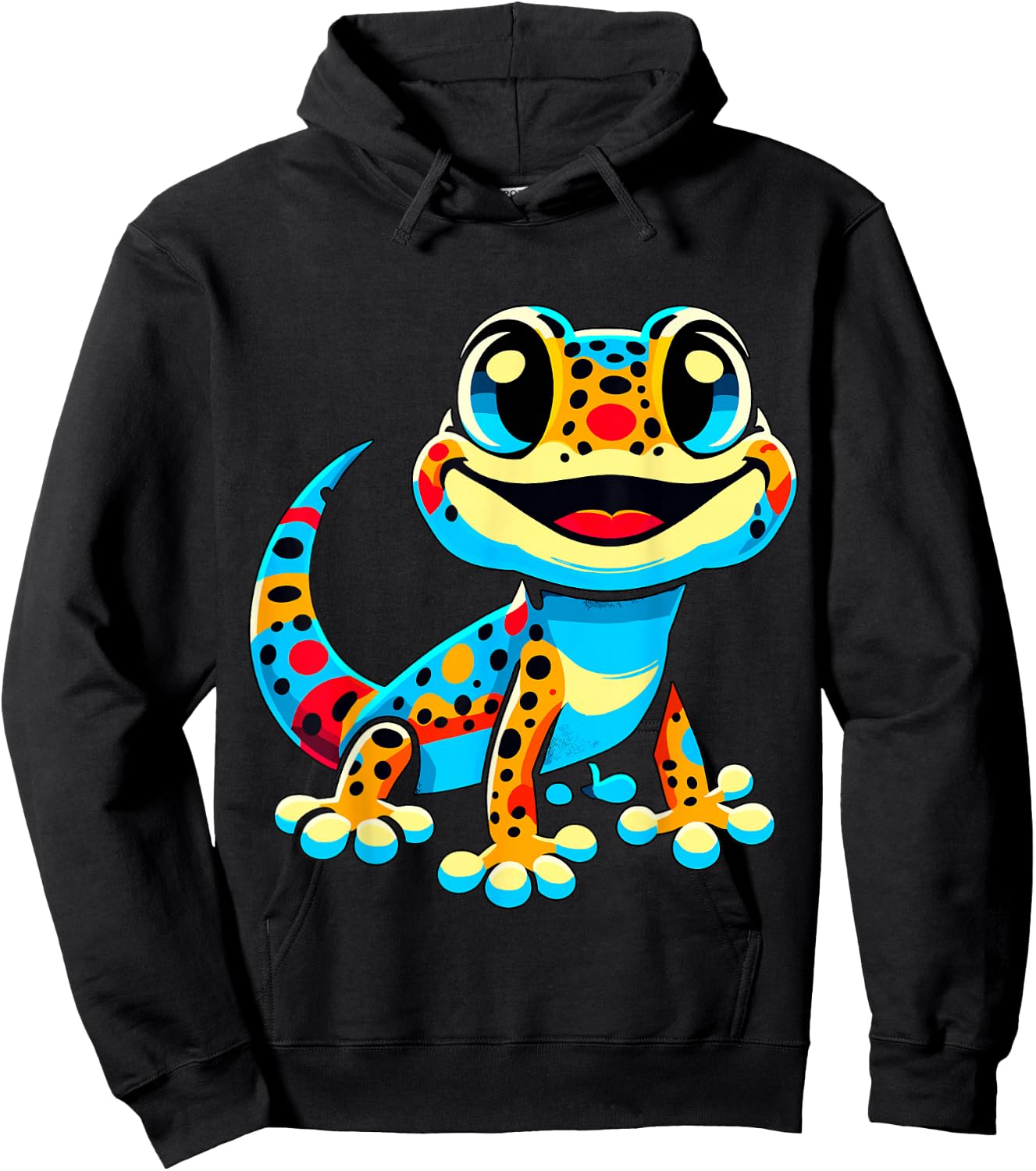 Leopard Gecko Hoodie - Hoodie | Black