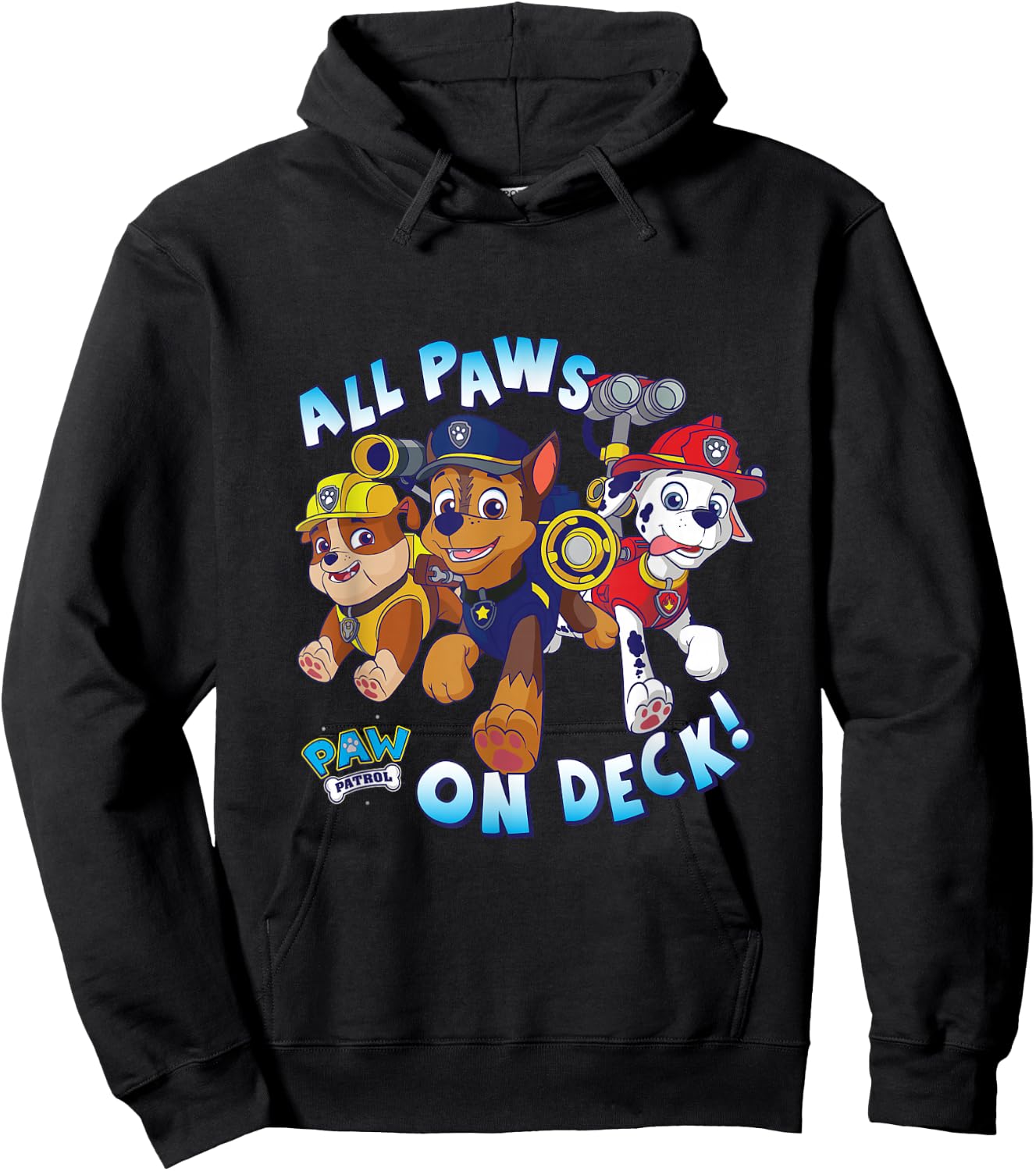PAW Patrol "All Paws On Deck" Group Characters Hoodie - Hoodie | Black