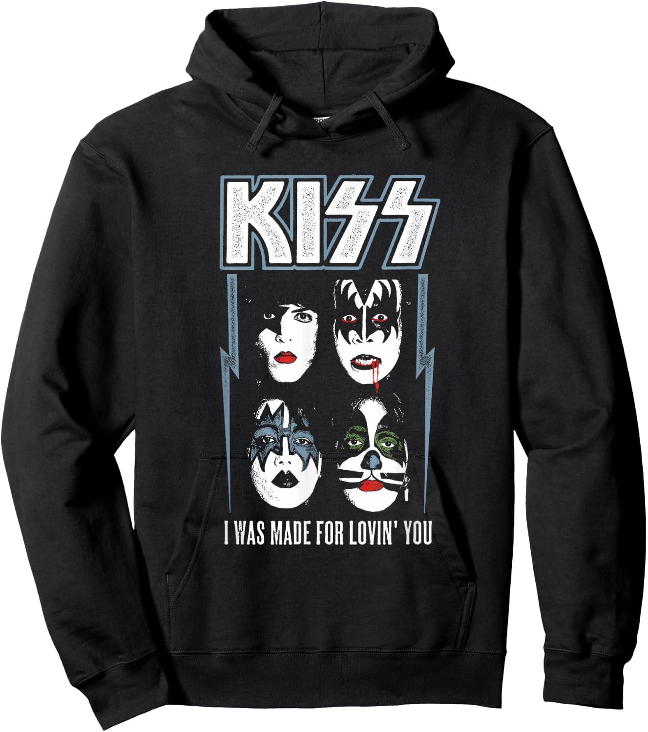 KISS - I was Made for Loving You Hoodie - Hoodie | Black