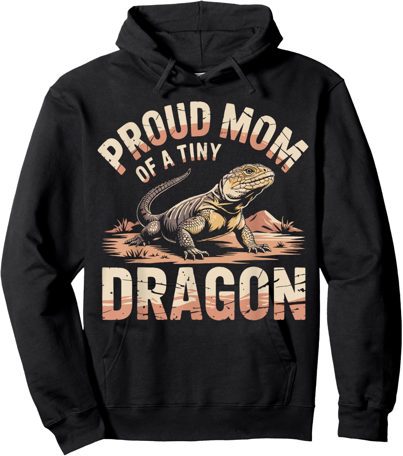 Uromastyx Owner Mom Funny Uromastyx Hoodie - Hoodie | Black