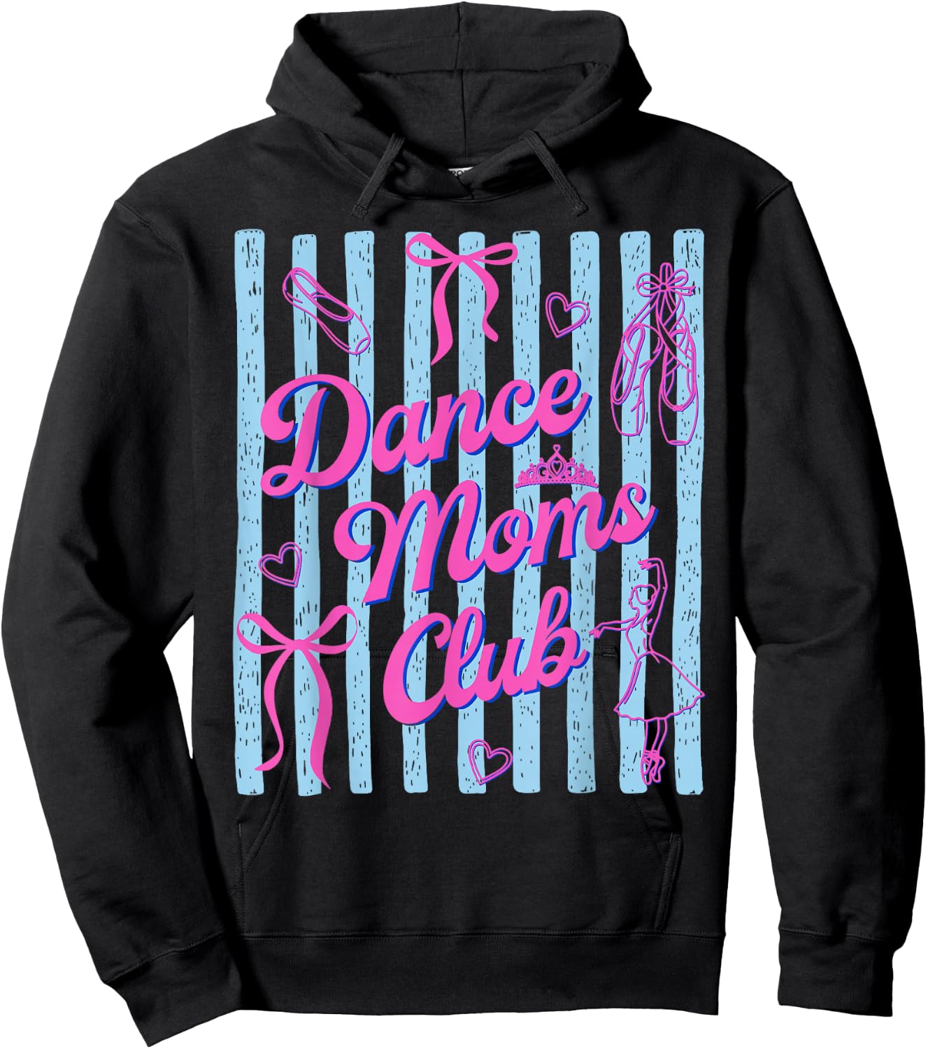 T-Shirt Hoodie - Hoodie | Black
