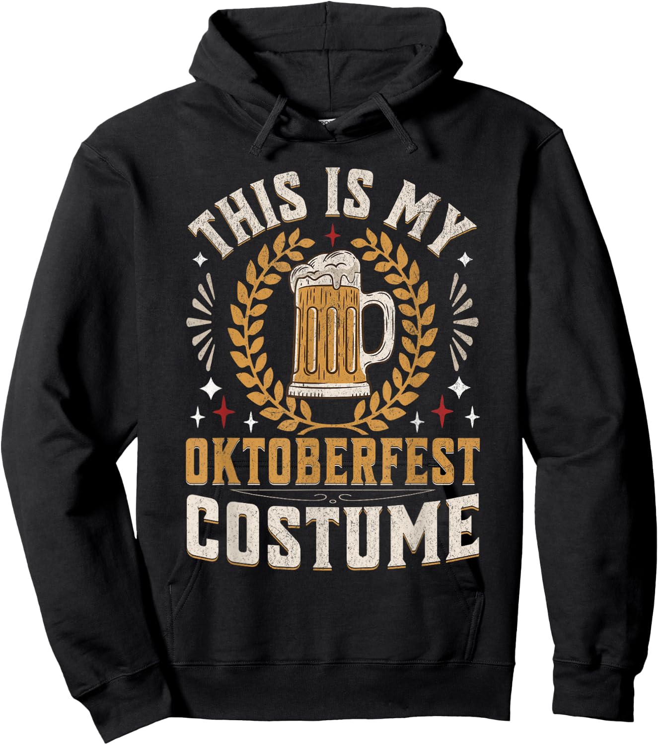 This Is My Oktoberfest Costume Deutschland German Festival Hoodie - Hoodie | Black