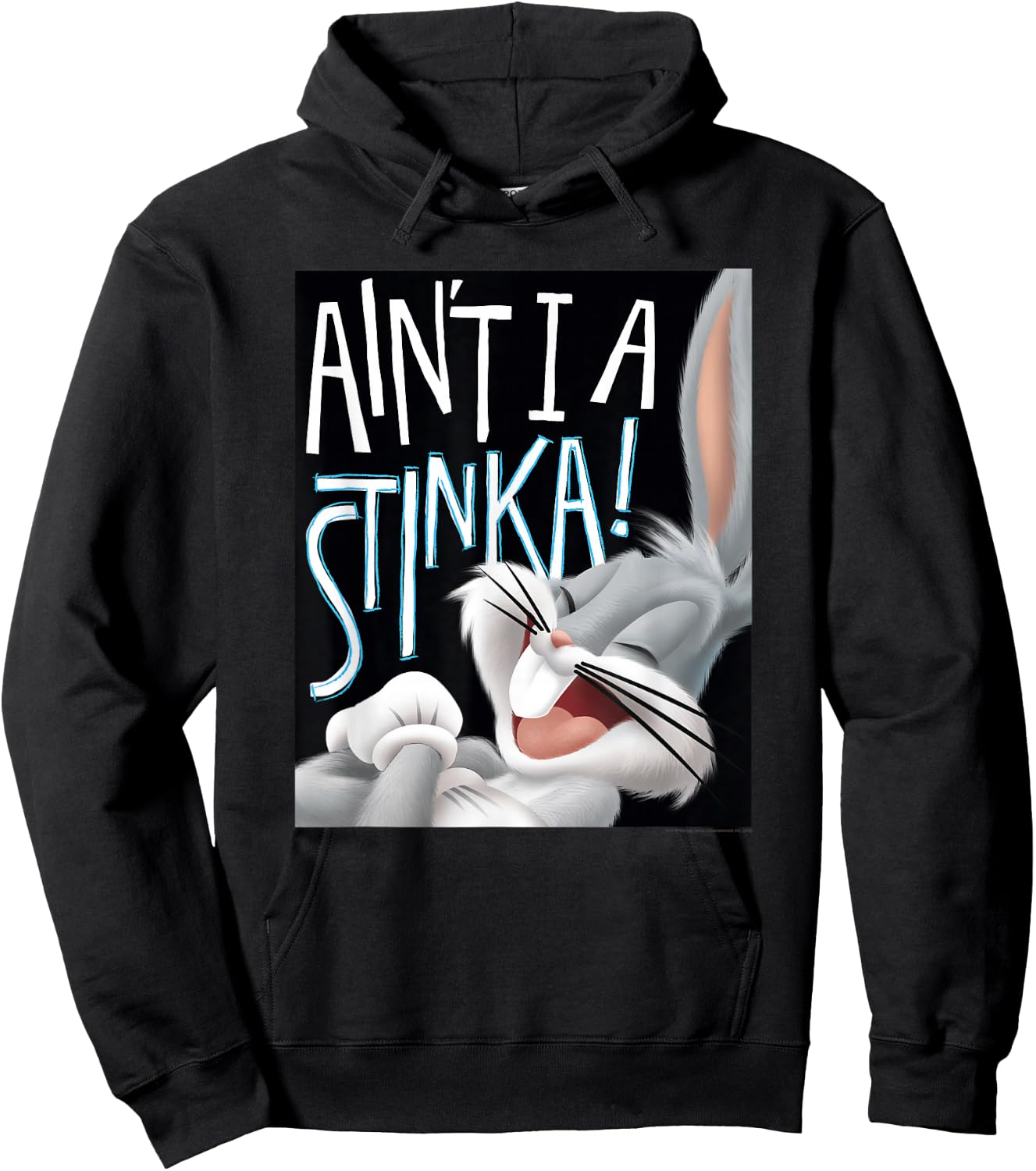 Looney Tunes Bugs Bunny Ain't I a Stinka! Hoodie - Hoodie | Black