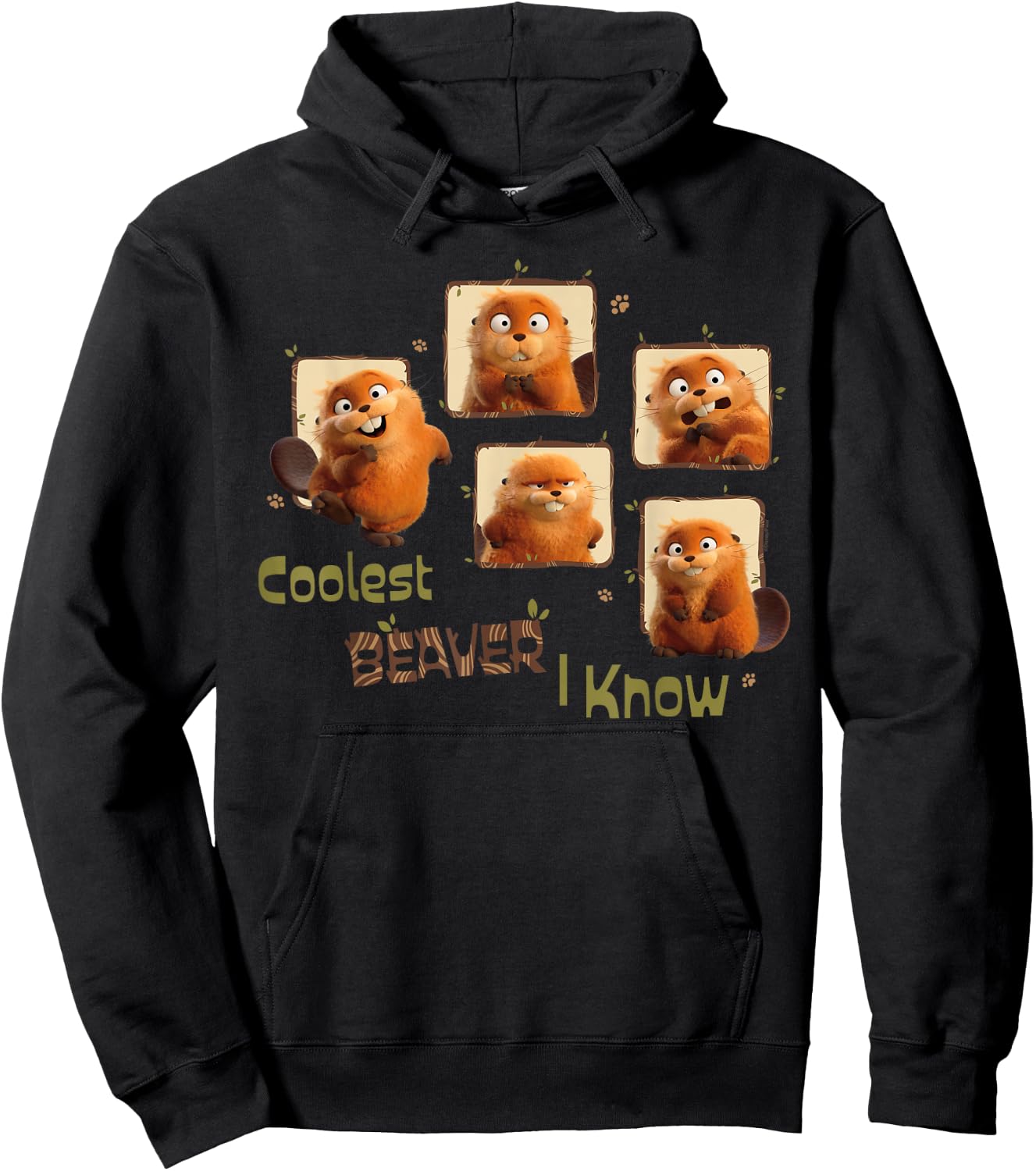 Disney and Pixar's Hoppers Mabel Moods Coolest Beaver I Know Hoodie - Hoodie | Black