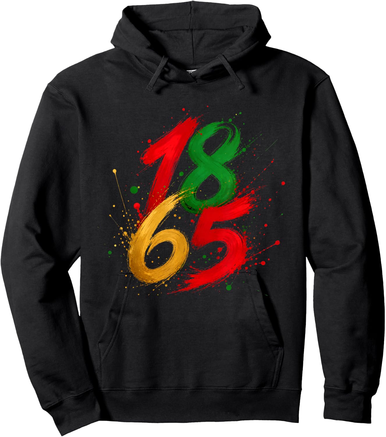 Juneteenth Emancipation Day June 19 1865 Freedom Hoodie - Hoodie | Black
