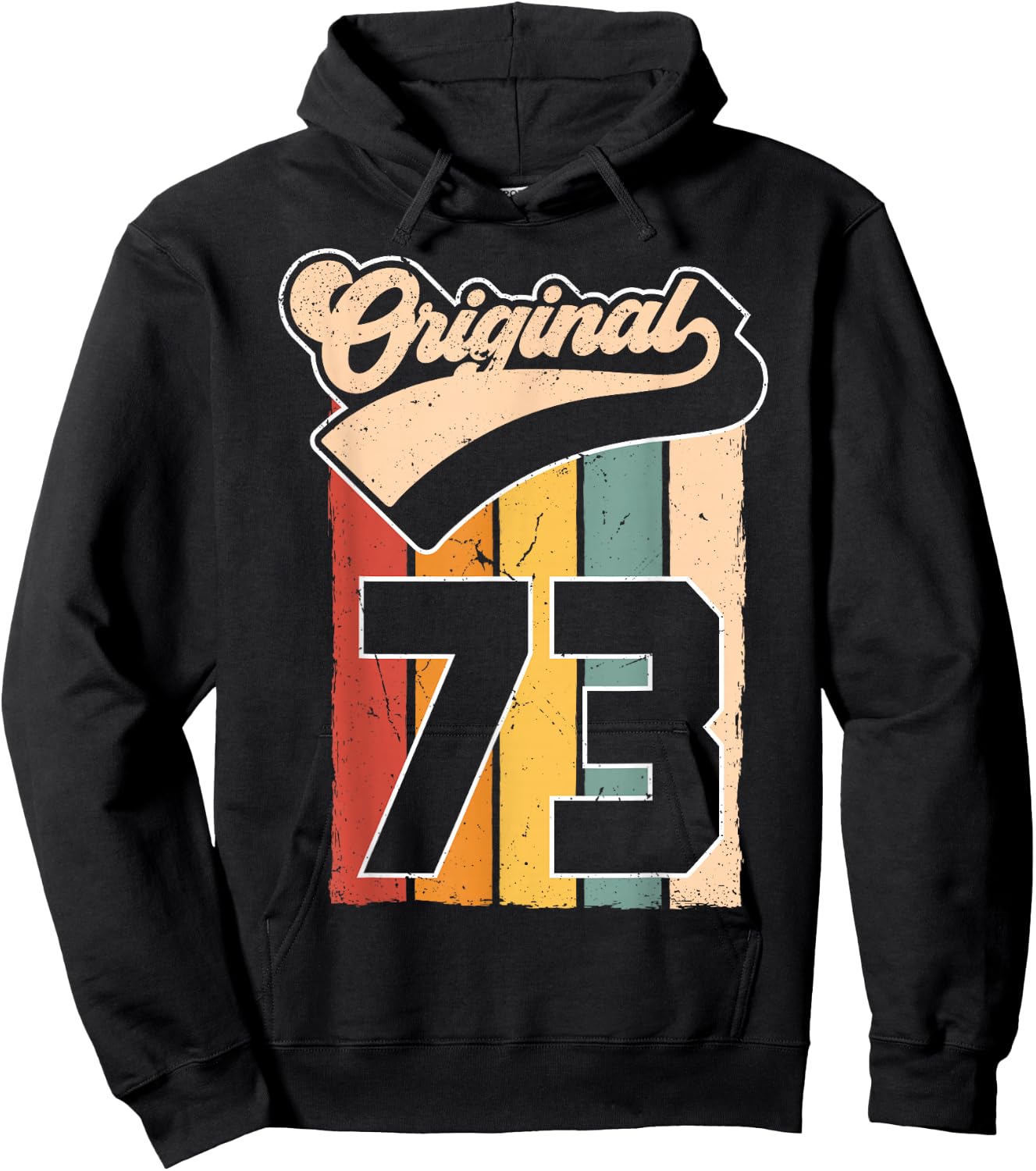 53.Geburtstag Original Mann Frau Retro Jahrgang 1973 Hoodie - Hoodie | Black