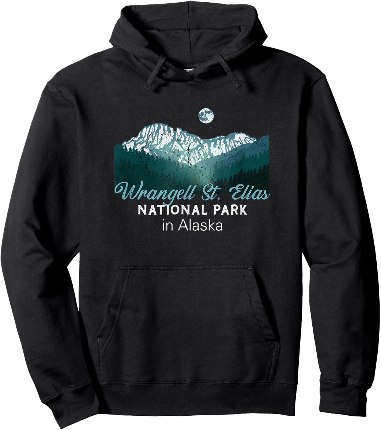 Wrangell St. Elias National Park New Alaska Hoodie - Hoodie | Black