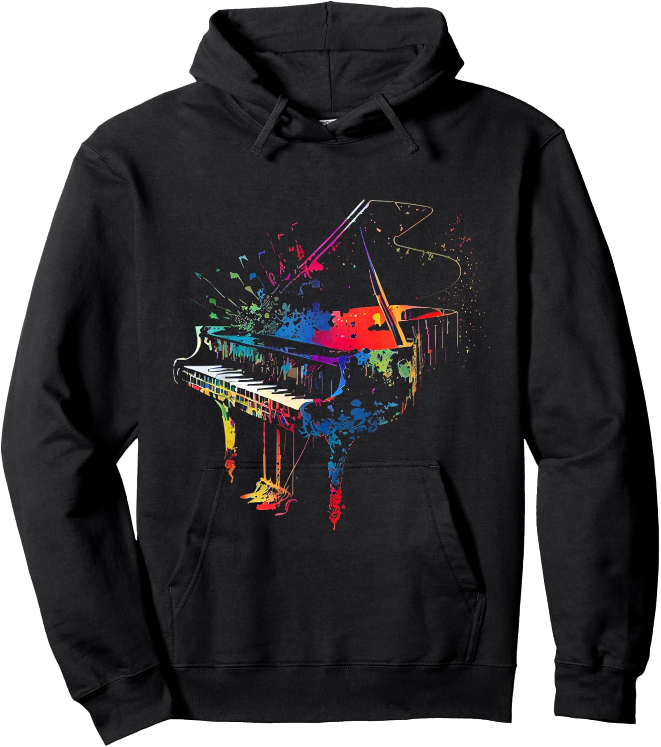 Piano Musiker Klavier Hoodie - Hoodie | Black