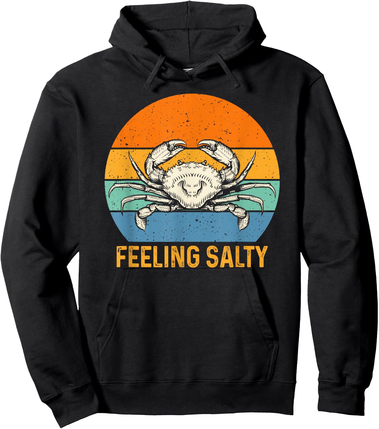 Feeling Salty Hoodie - Hoodie | Black