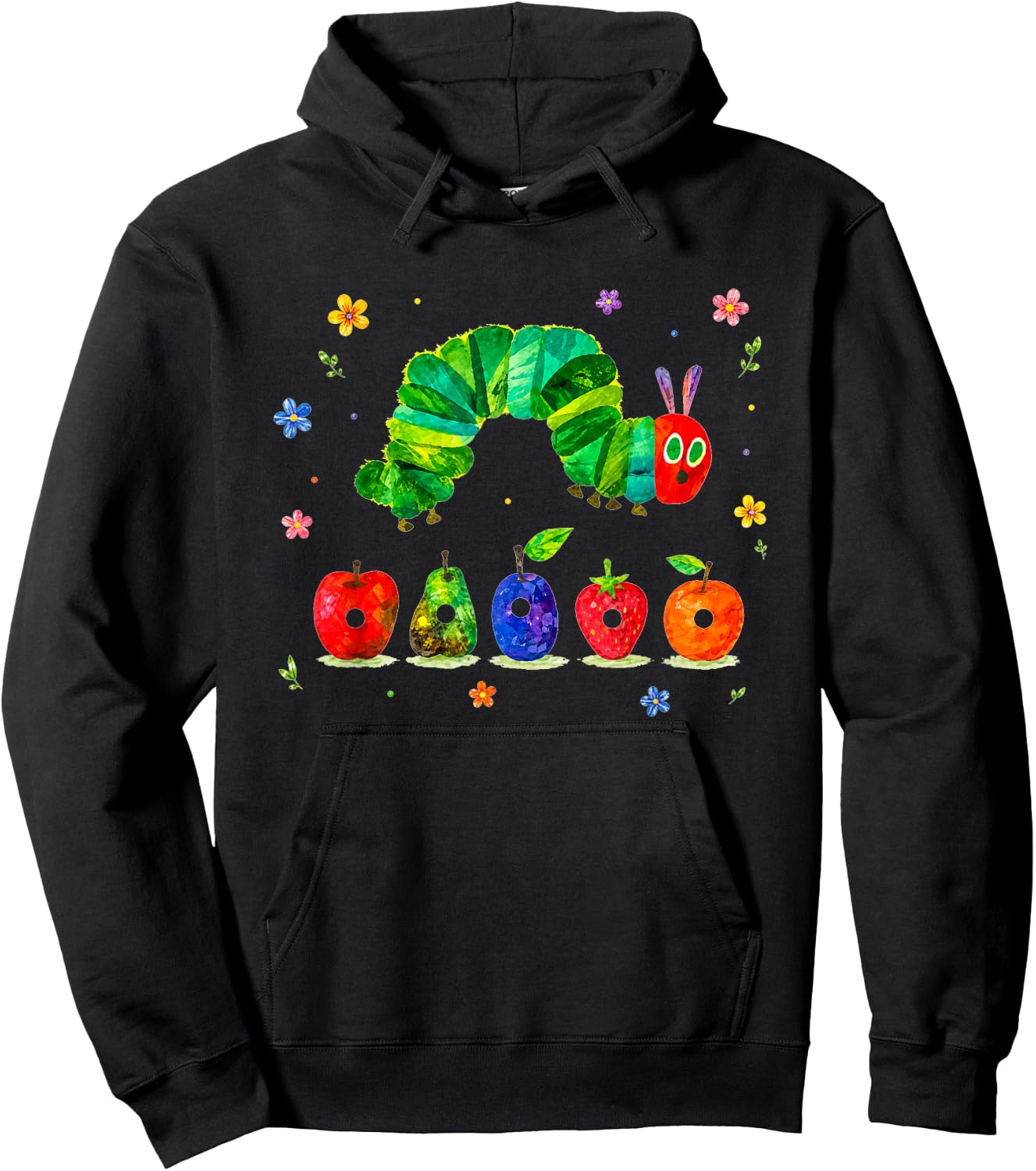 Caterpillar Animal Caterpillar Costume Garden Bug Lover Kid Hoodie - Hoodie | Black