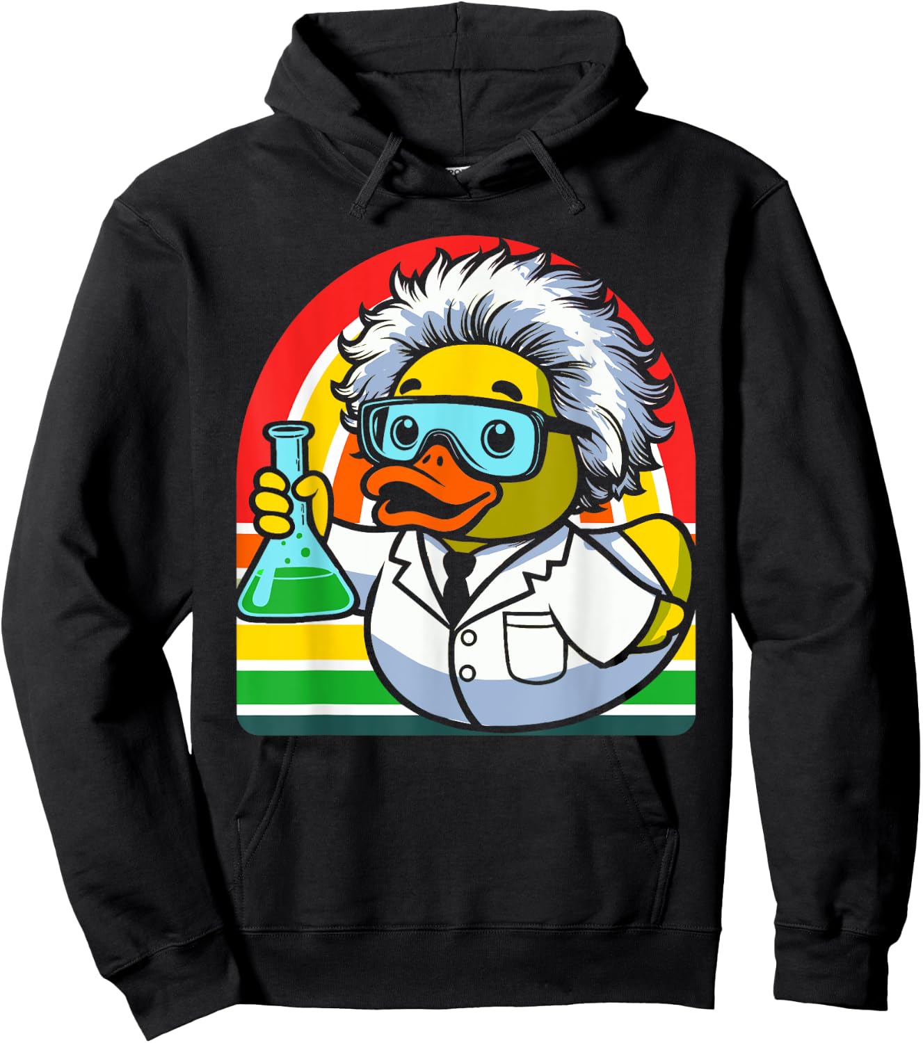 Chemistry Rubber Duck Chemist Duckling Hoodie - Hoodie | Black