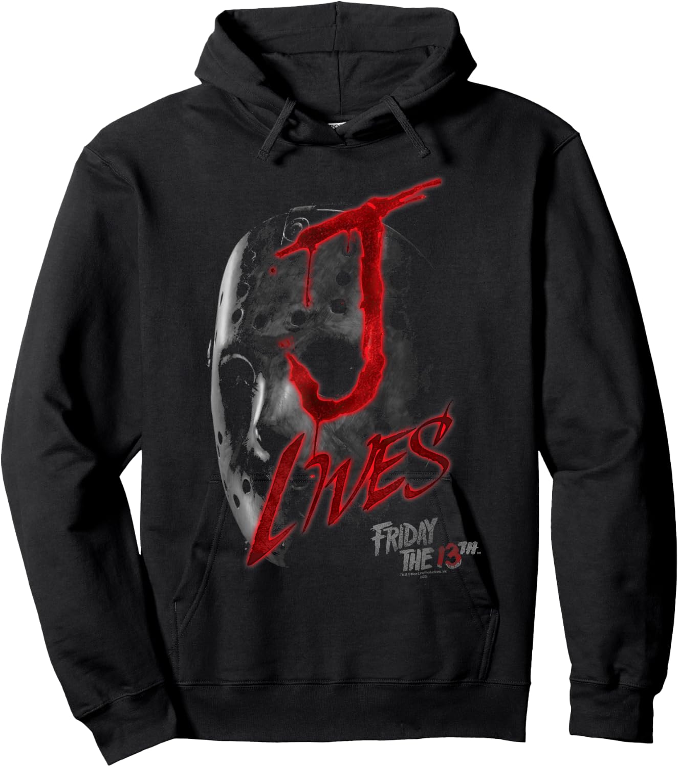 Friday The 13th Jason Lives Poster Hoodie - Hoodie | Black