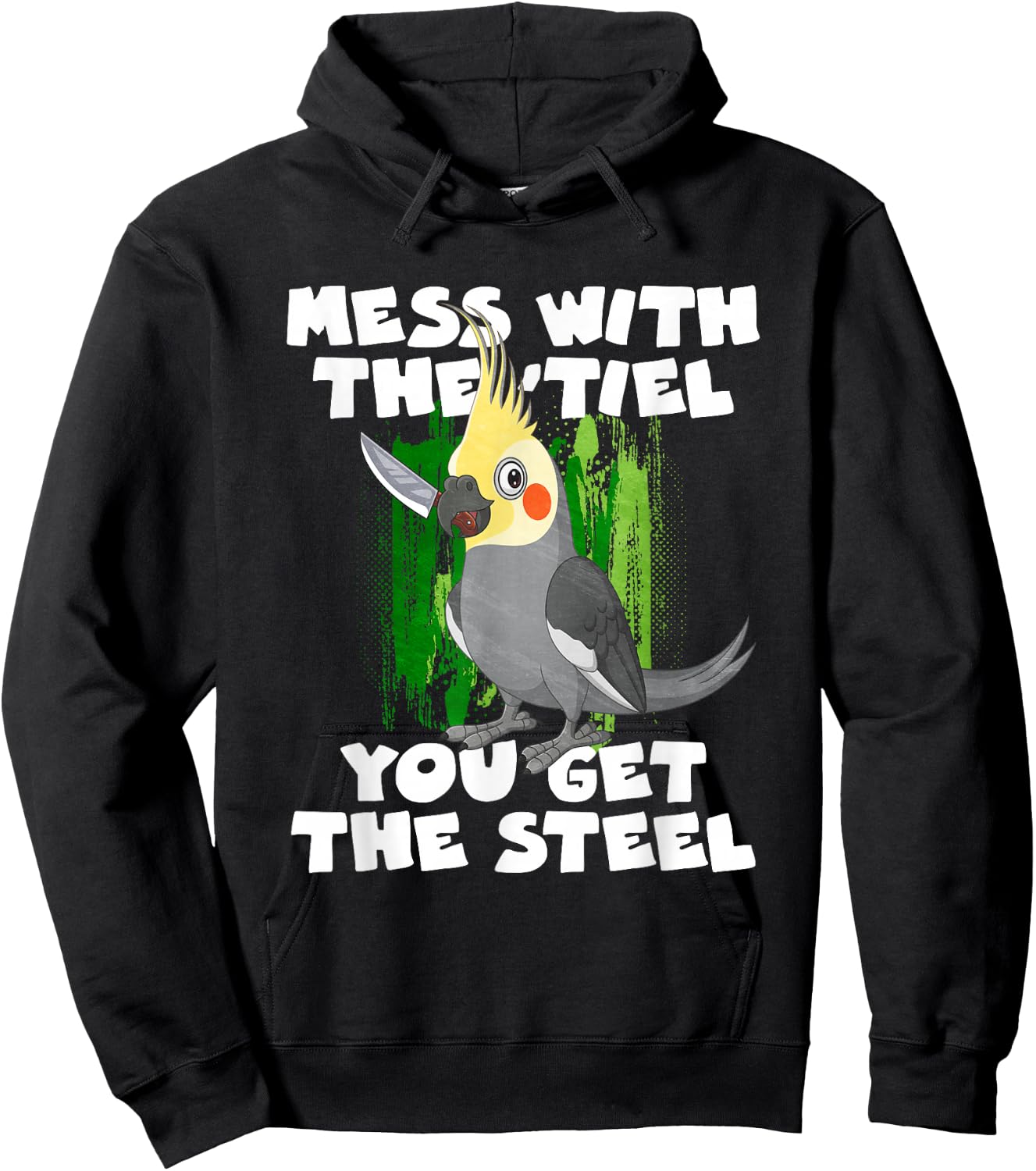 Mess with the tile, you get the steel Hoodie - Hoodie | Black