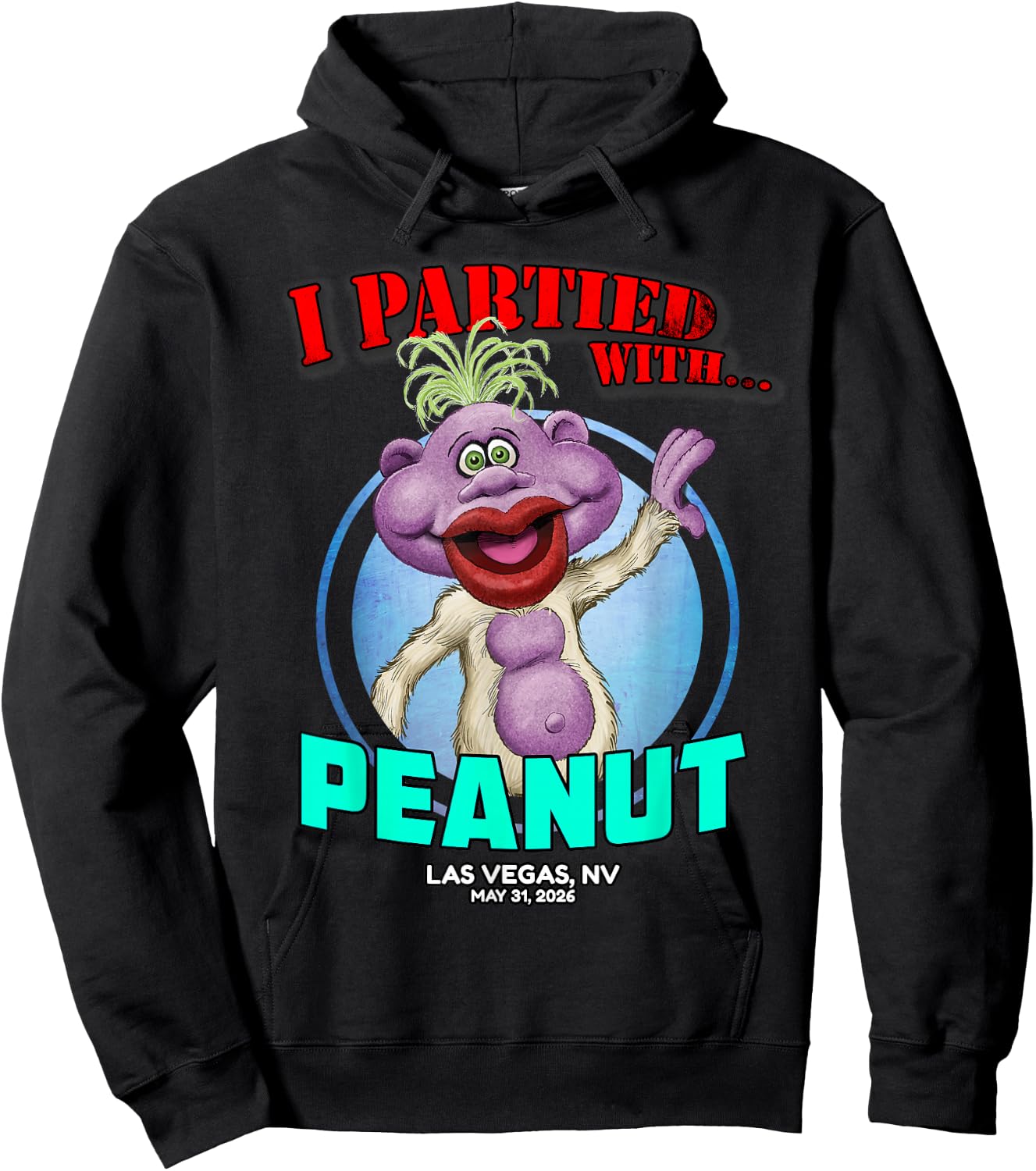 Peanut Las Vegas, NV (2026) Hoodie - Hoodie | Black