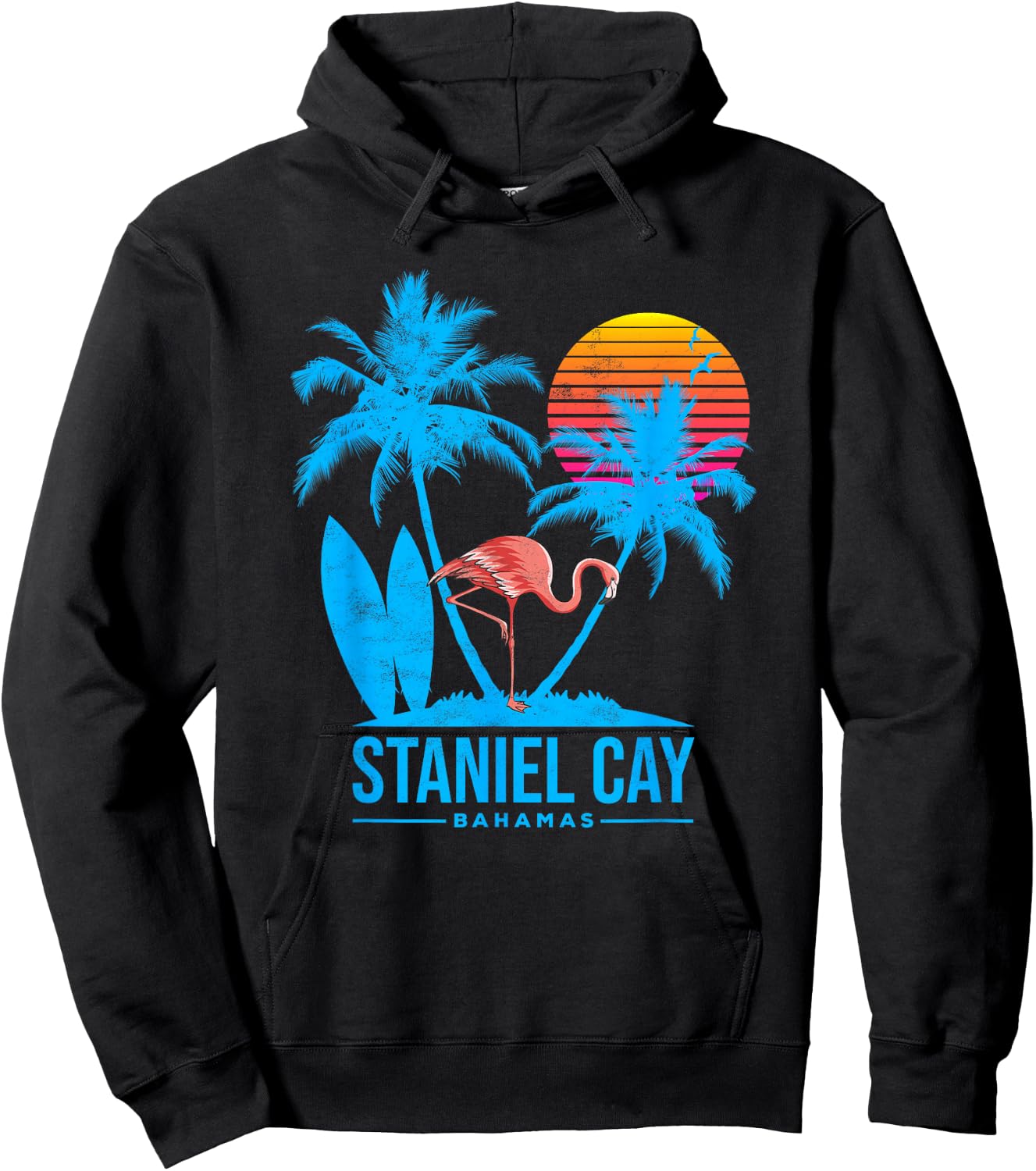 Bahamas, Staniel Cay Hoodie - Hoodie | Black