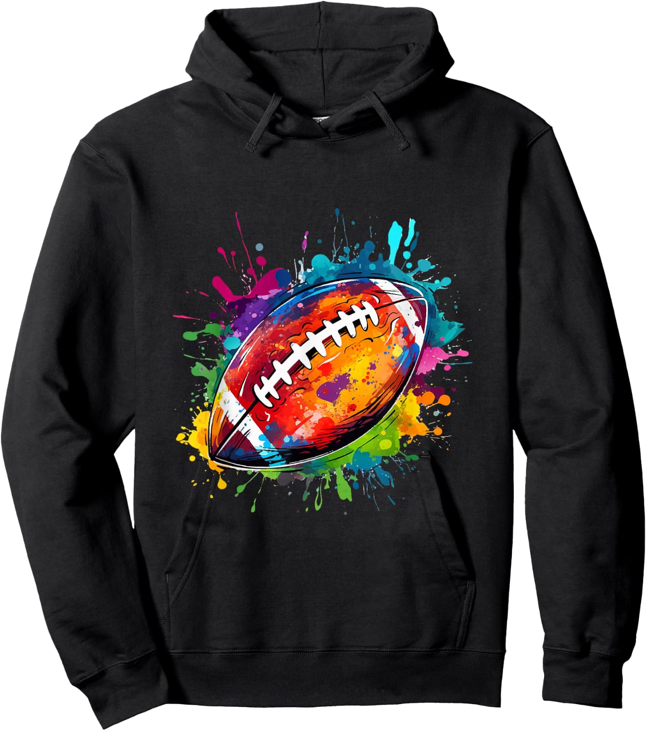 American Football Football Costume Gift , black Hoodie - Hoodie | Black