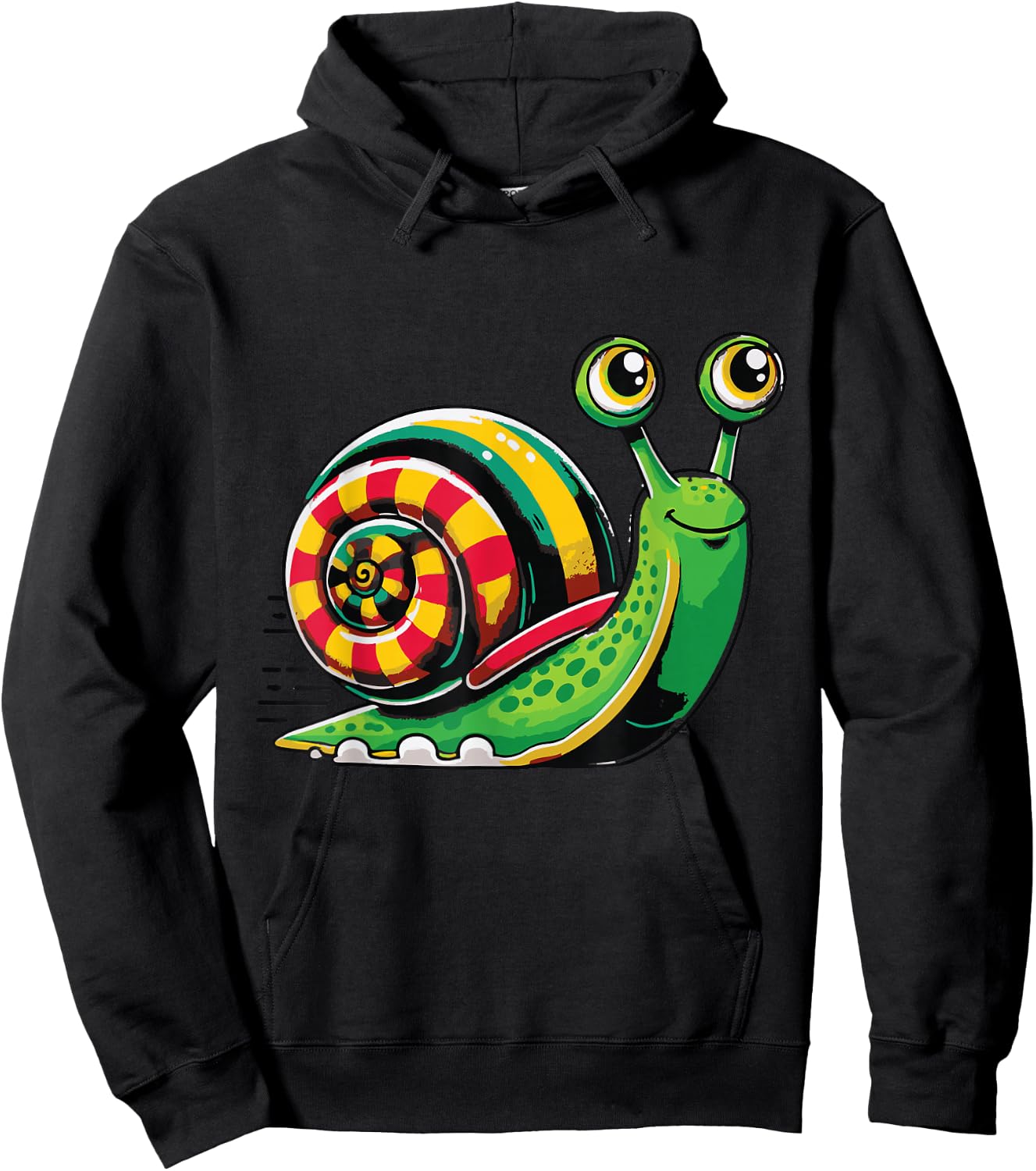 Funny Snail Shirts Turbo Snail Boost Racing Team Hoodie - Hoodie | Black